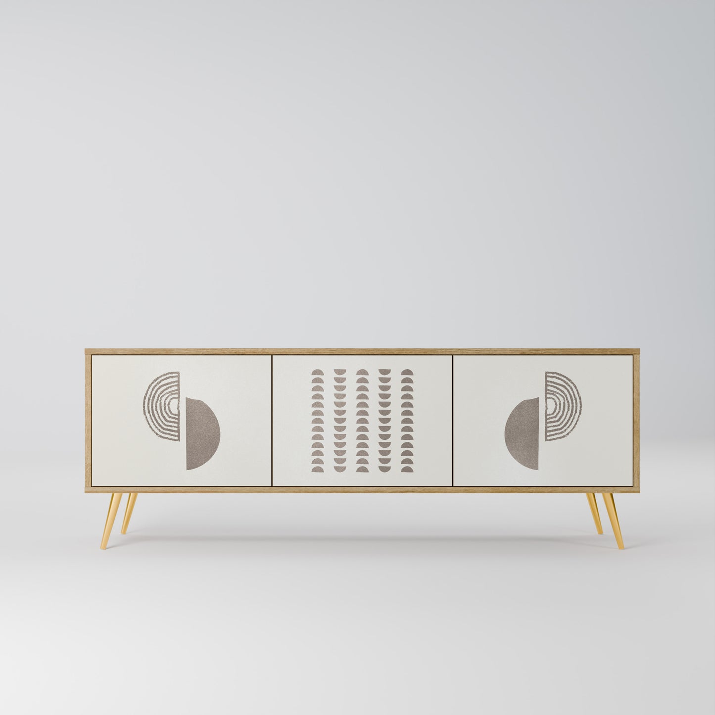 Mobile TV HARMONY ESSENCE a 3 ante effetto rovere