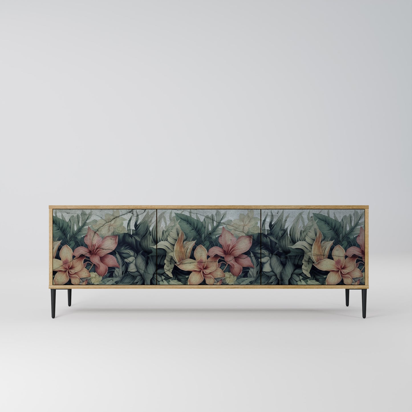 Mobile TV HEAVENLY BLOOM a 3 ante in effetto rovere