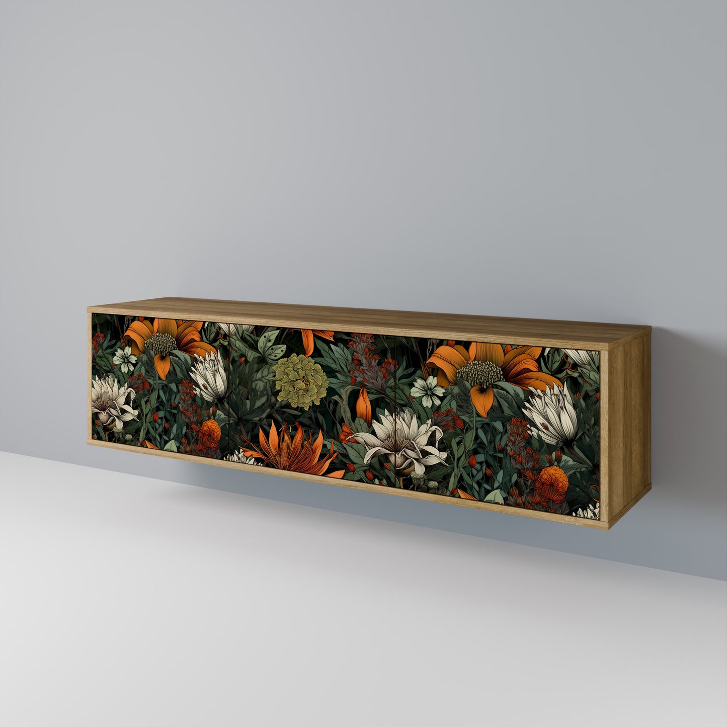 Mobile TV MIDNIGHT SPROUT a 3 ante in effetto rovere