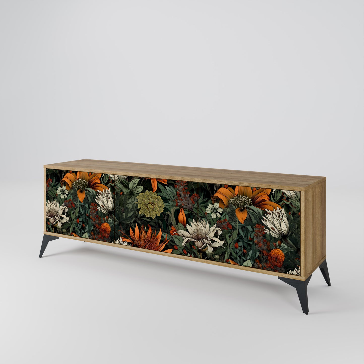 Mobile TV MIDNIGHT SPROUT a 3 ante in effetto rovere