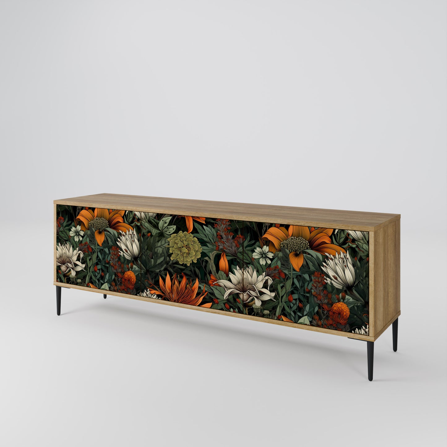 Mobile TV MIDNIGHT SPROUT a 3 ante in effetto rovere
