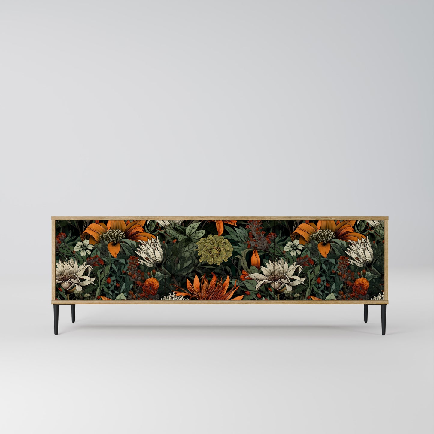 Mobile TV MIDNIGHT SPROUT a 3 ante in effetto rovere