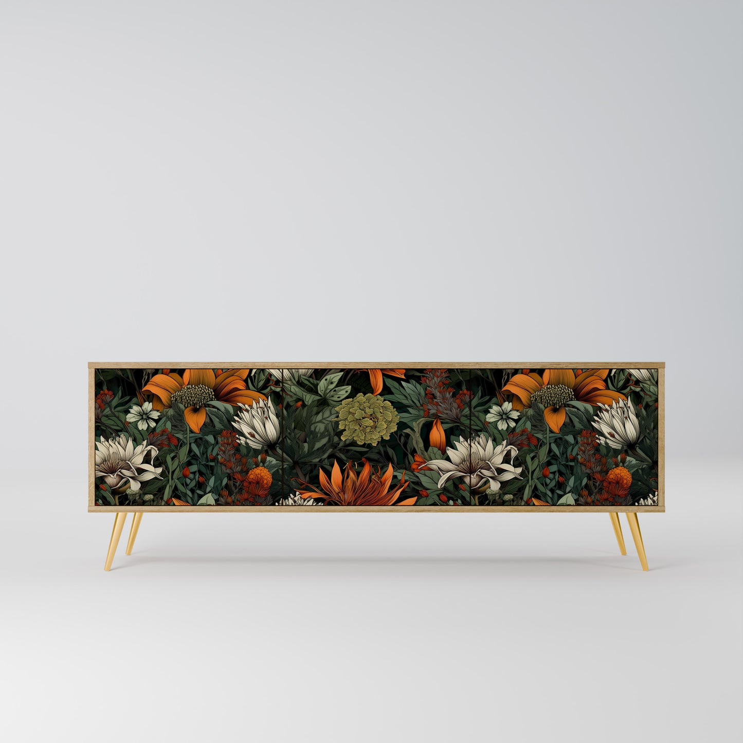 Mobile TV MIDNIGHT SPROUT a 3 ante in effetto rovere