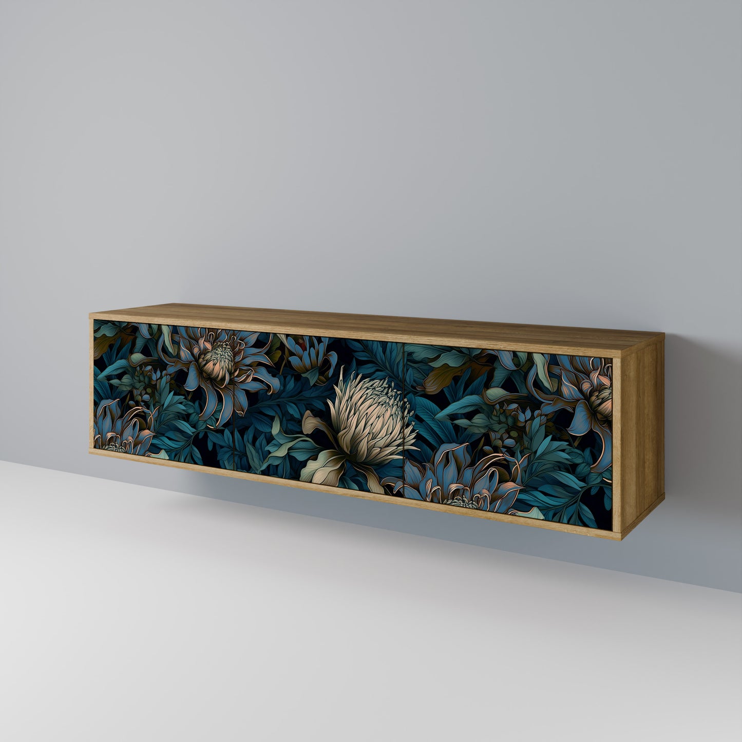 Mobile TV TWILIGHT BLOOM a 3 ante in effetto rovere