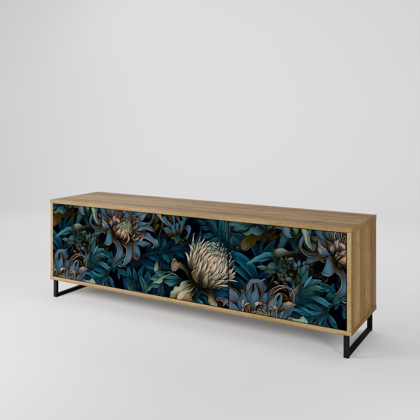 Mobile TV TWILIGHT BLOOM a 3 ante in effetto rovere