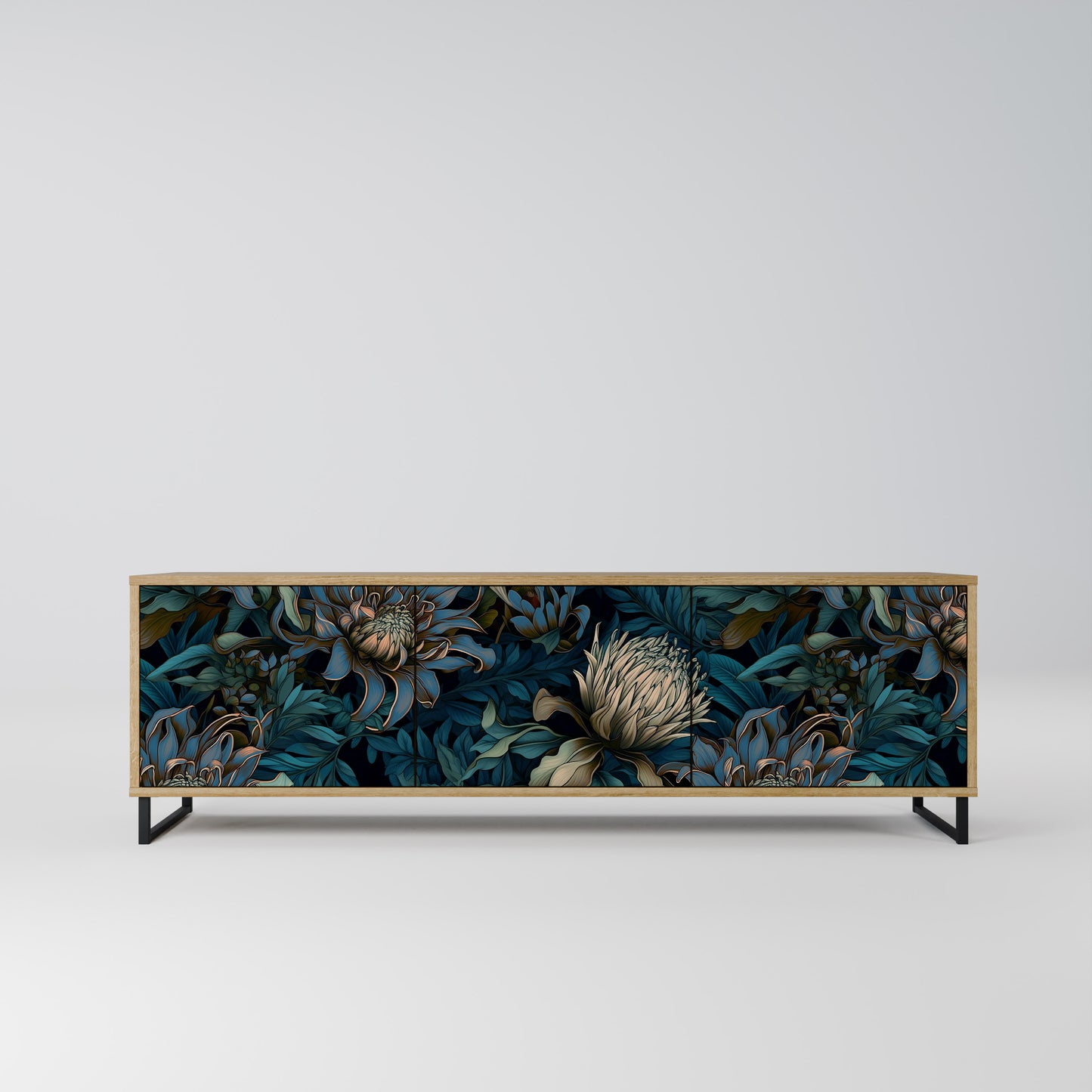 Mobile TV TWILIGHT BLOOM a 3 ante in effetto rovere