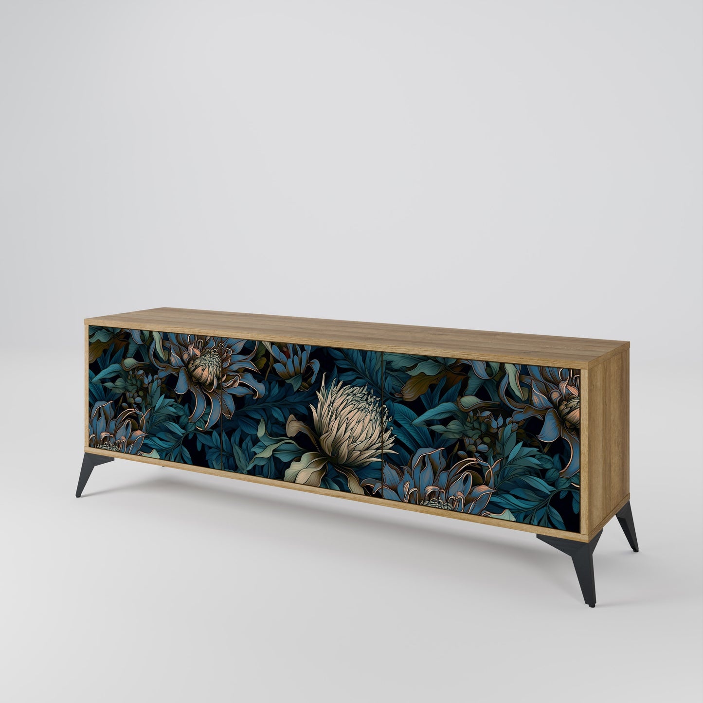 Mobile TV TWILIGHT BLOOM a 3 ante in effetto rovere