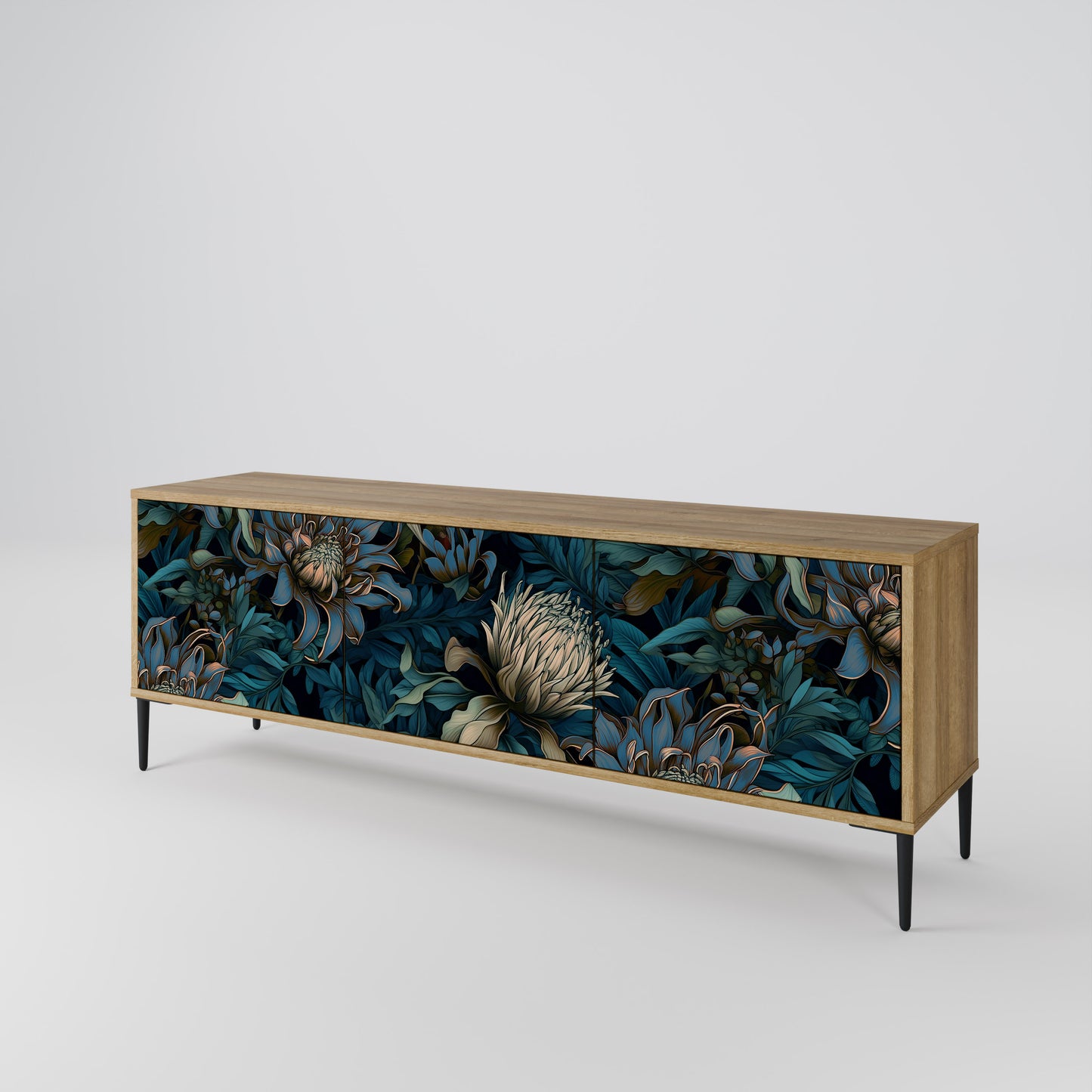 Mobile TV TWILIGHT BLOOM a 3 ante in effetto rovere