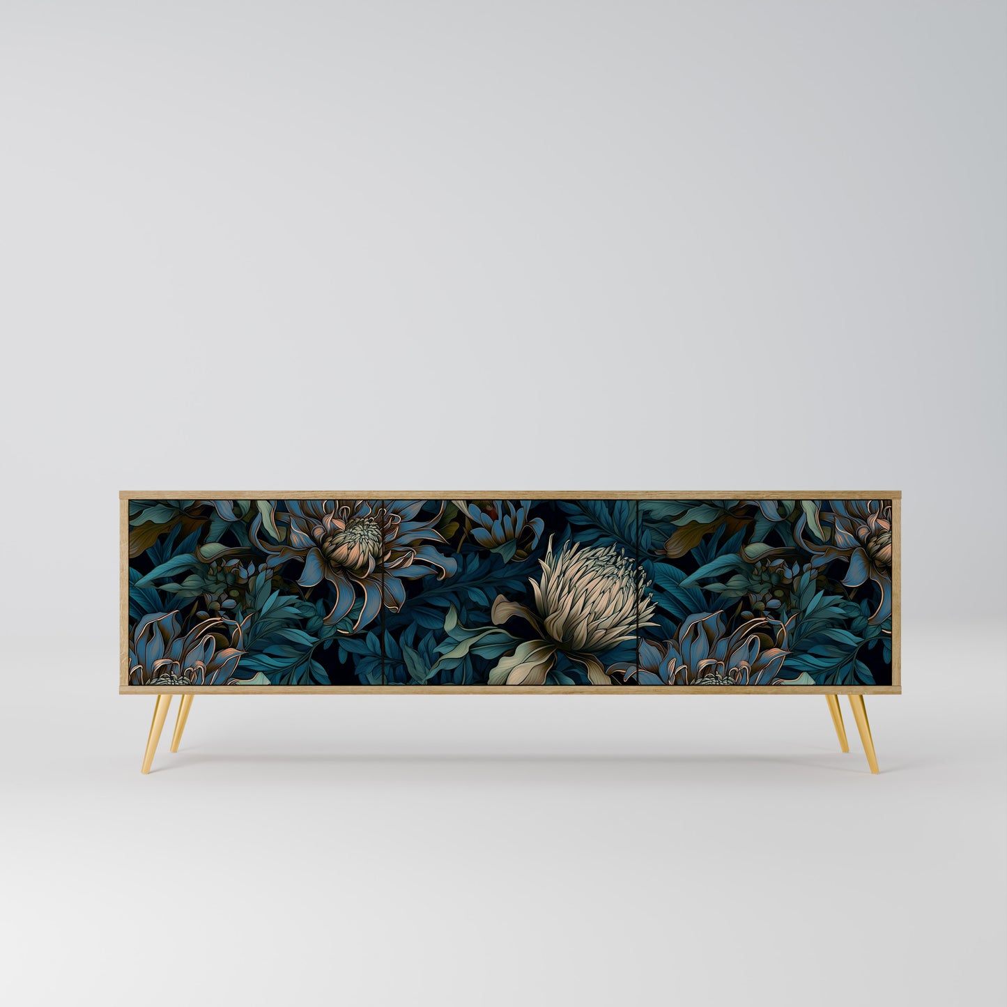 Mobile TV TWILIGHT BLOOM a 3 ante in effetto rovere