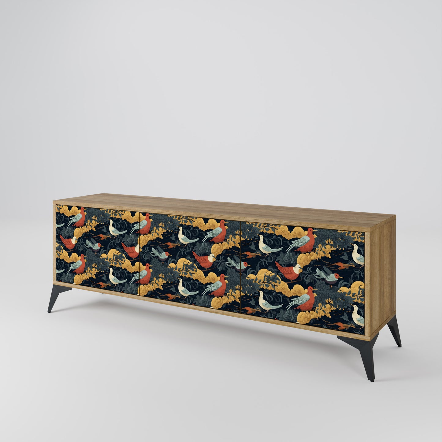 Mobile TV FOWLY DAZE a 3 ante effetto rovere