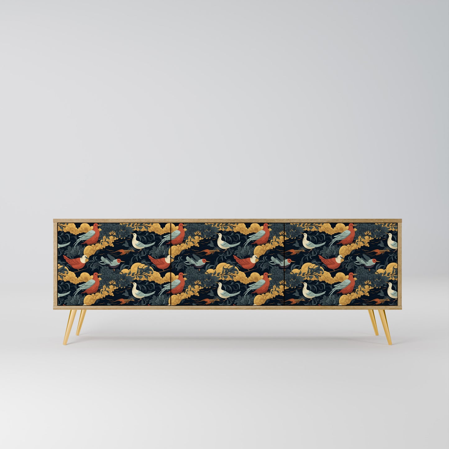 Mobile TV FOWLY DAZE a 3 ante effetto rovere