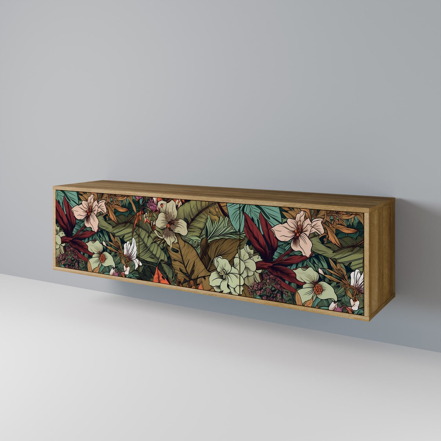Mobile TV BOTANICAL EMERGENCE a 3 ante in effetto rovere