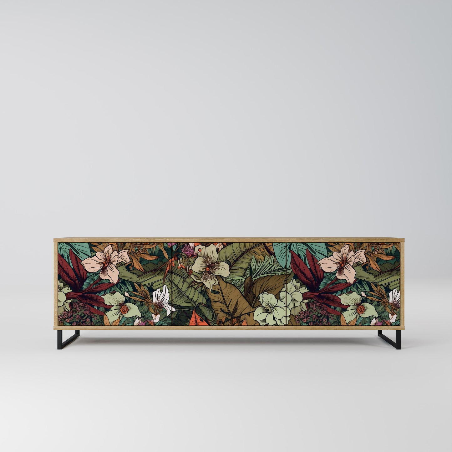 Mobile TV BOTANICAL EMERGENCE a 3 ante in effetto rovere