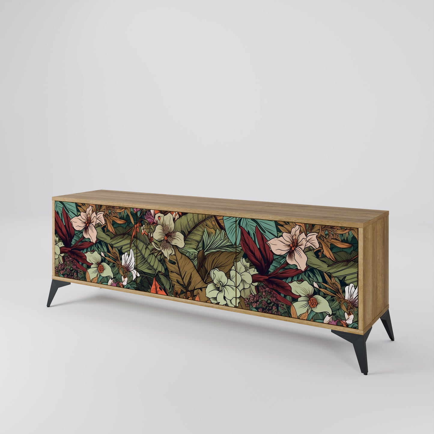 Mobile TV BOTANICAL EMERGENCE a 3 ante in effetto rovere