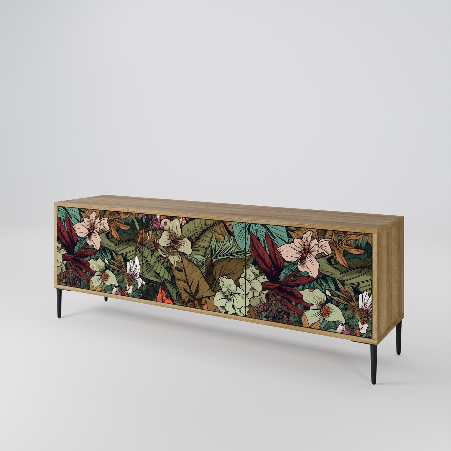 Mobile TV BOTANICAL EMERGENCE a 3 ante in effetto rovere