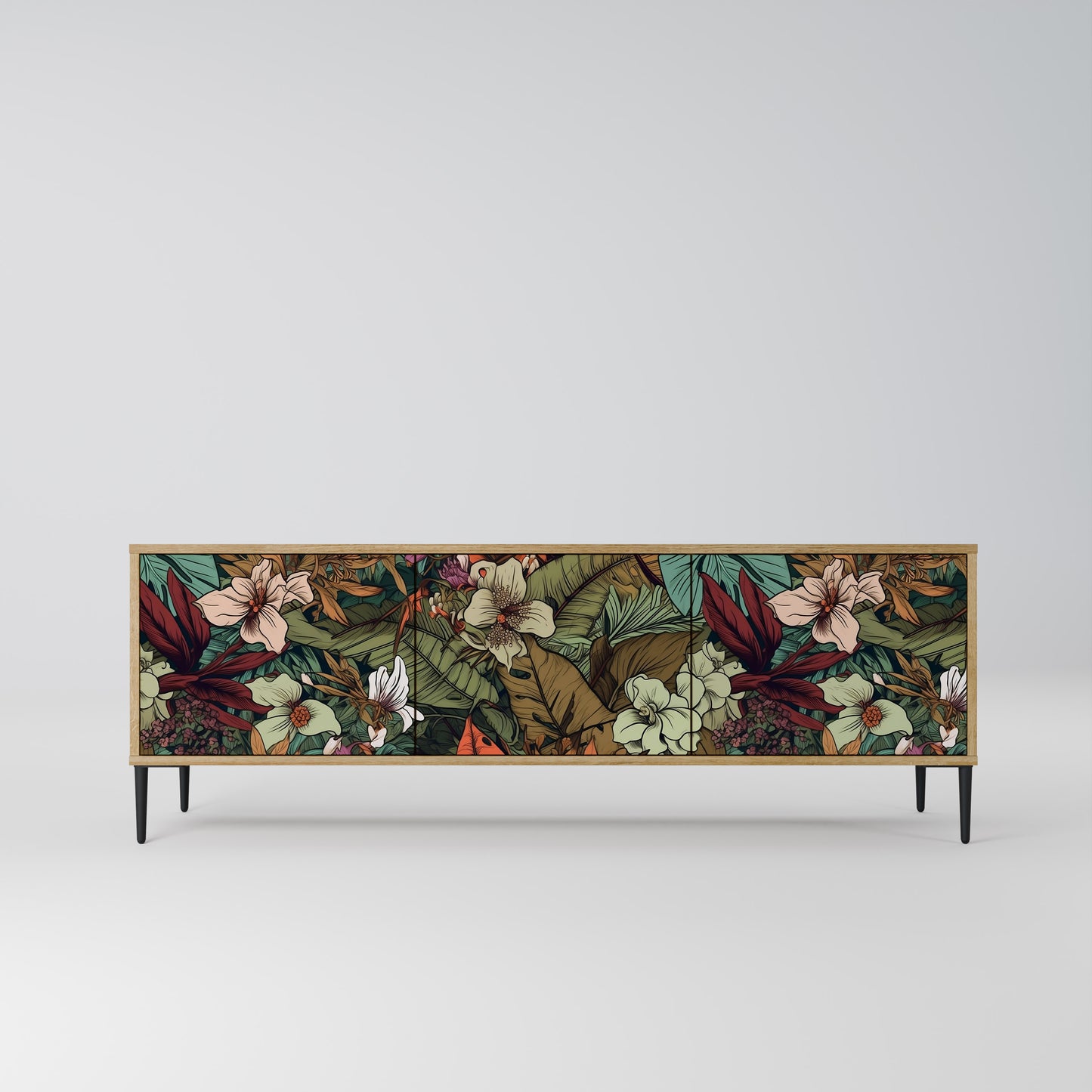 Mobile TV BOTANICAL EMERGENCE a 3 ante in effetto rovere