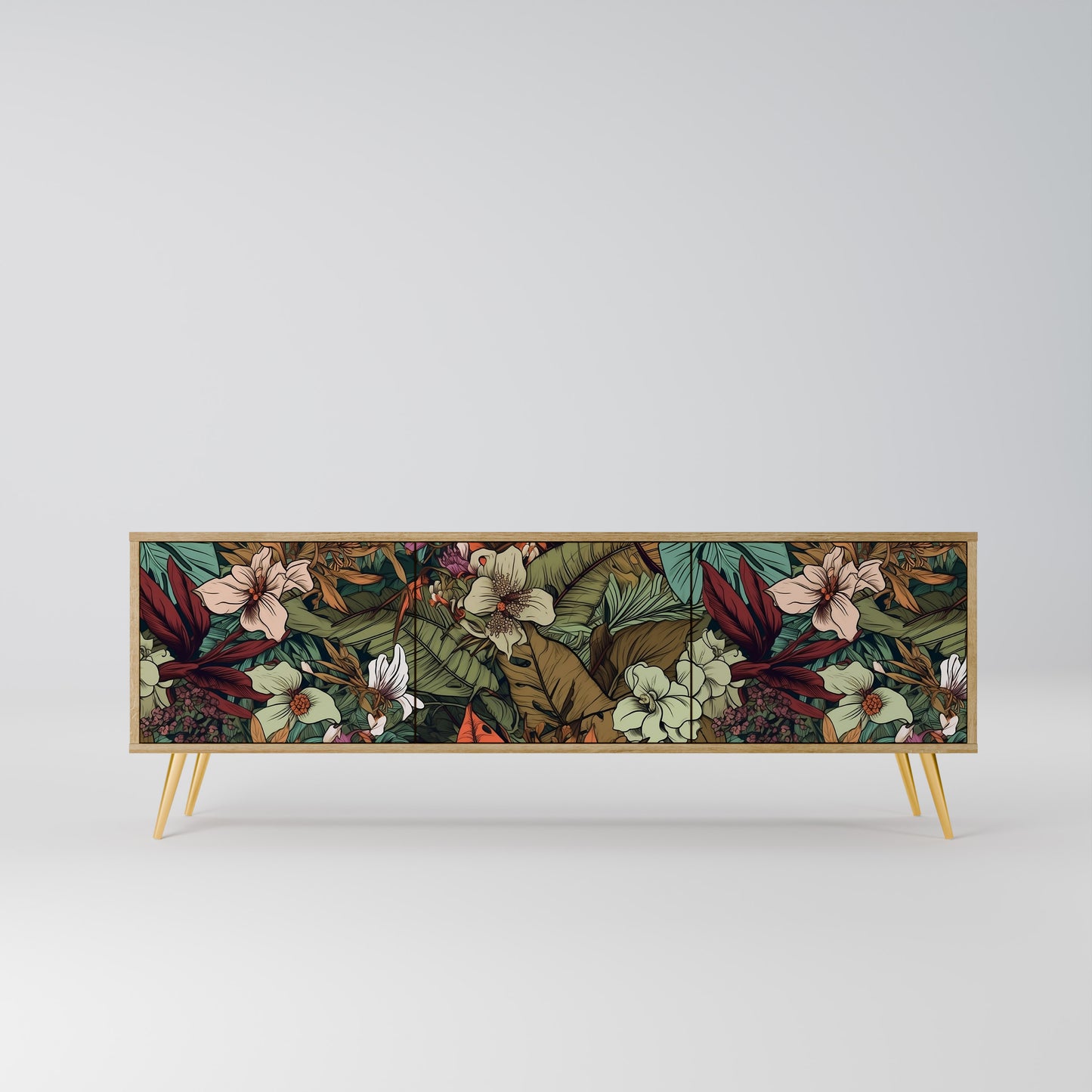 Mobile TV BOTANICAL EMERGENCE a 3 ante in effetto rovere