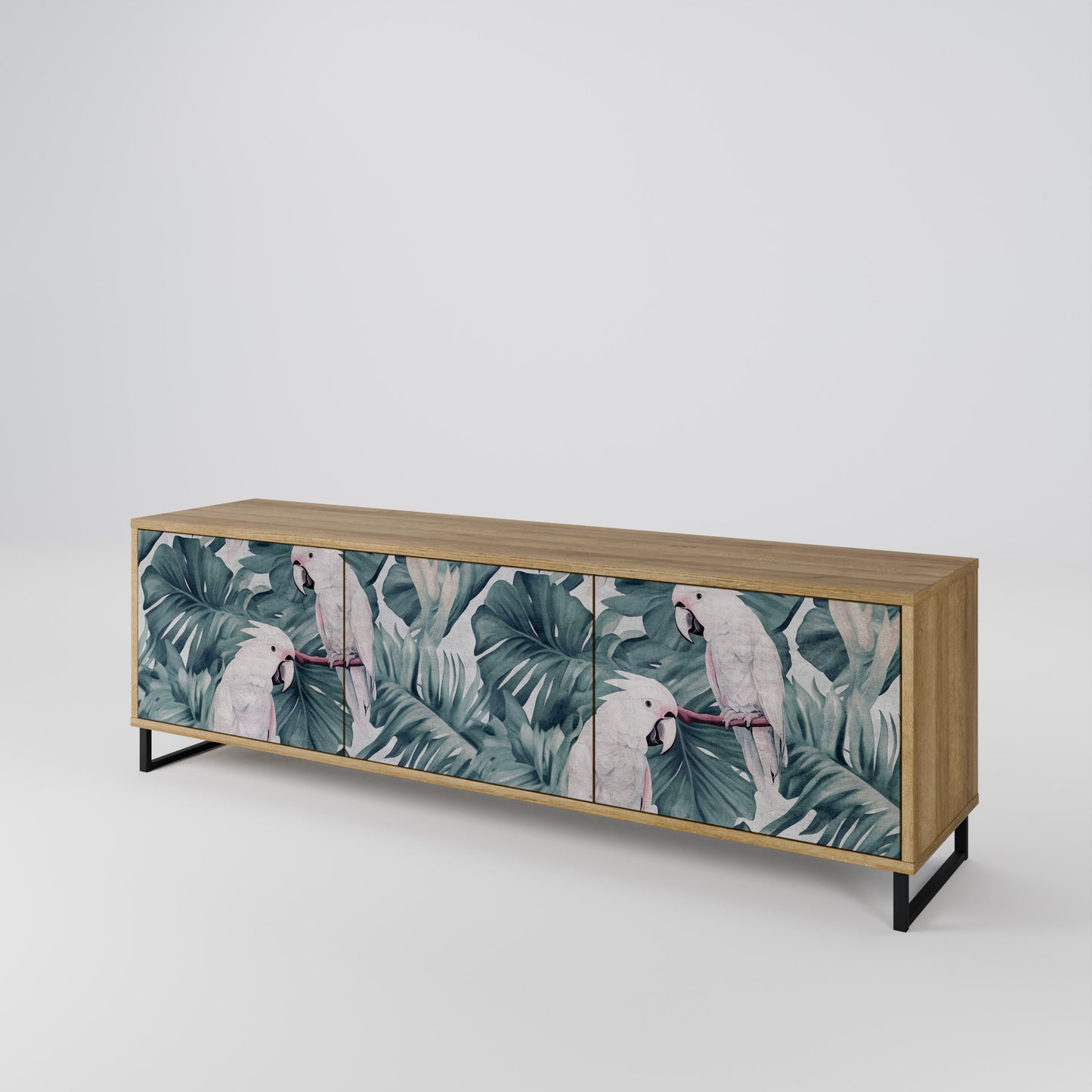 POPINJAY LOOK Mobile TV a 3 ante in effetto rovere