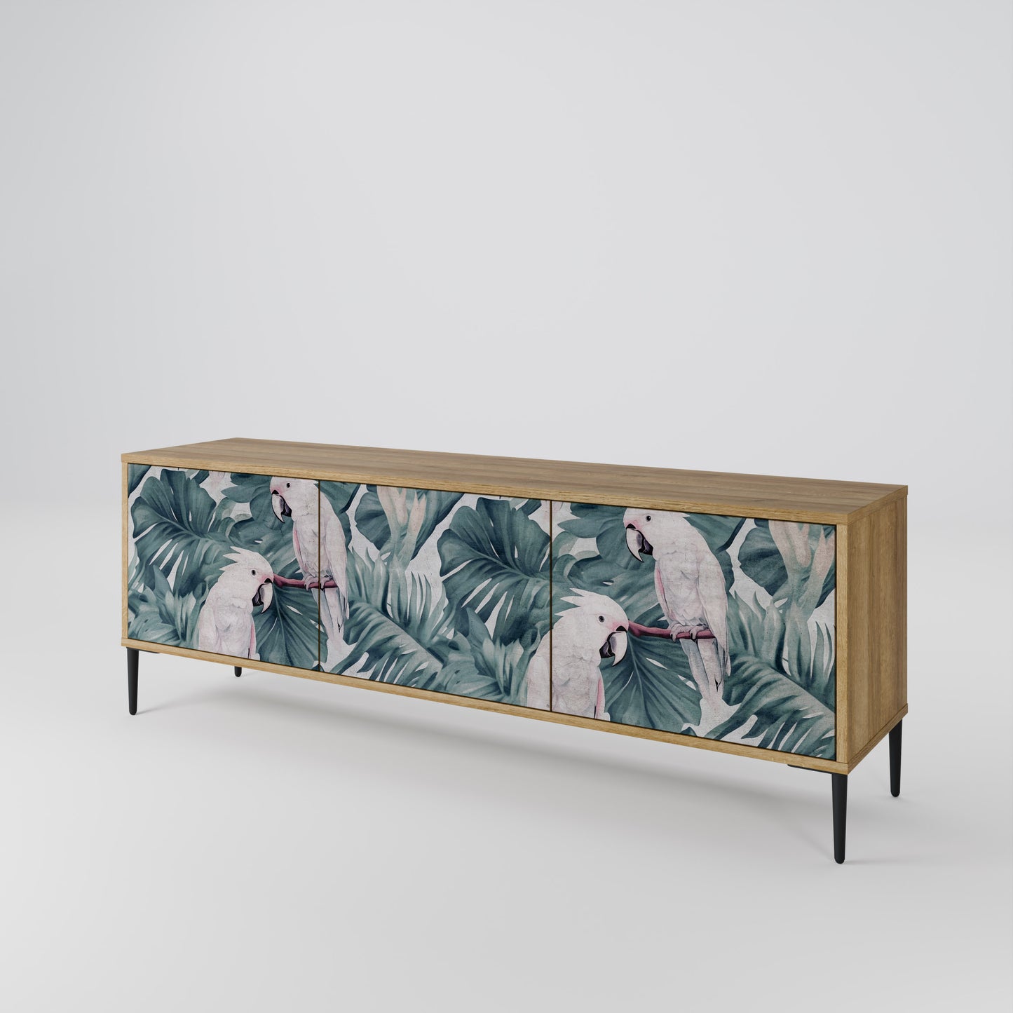 POPINJAY LOOK Mobile TV a 3 ante in effetto rovere