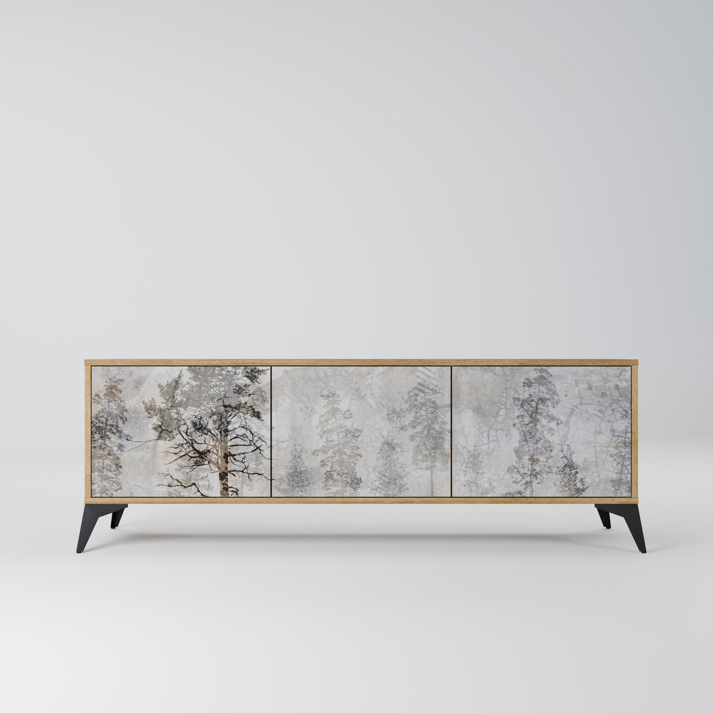 Mobile TV FADE IN THE TREES a 3 ante in effetto rovere