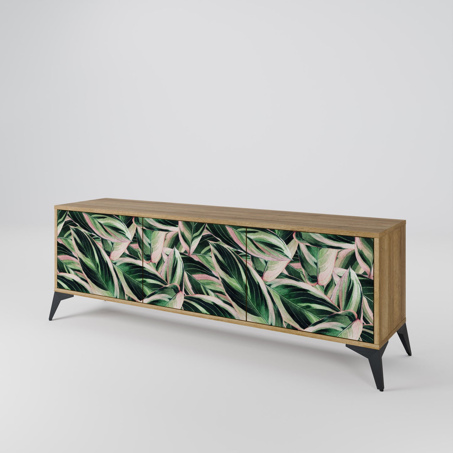 EERIE STROMANTHE Mobile TV a 3 ante in effetto rovere