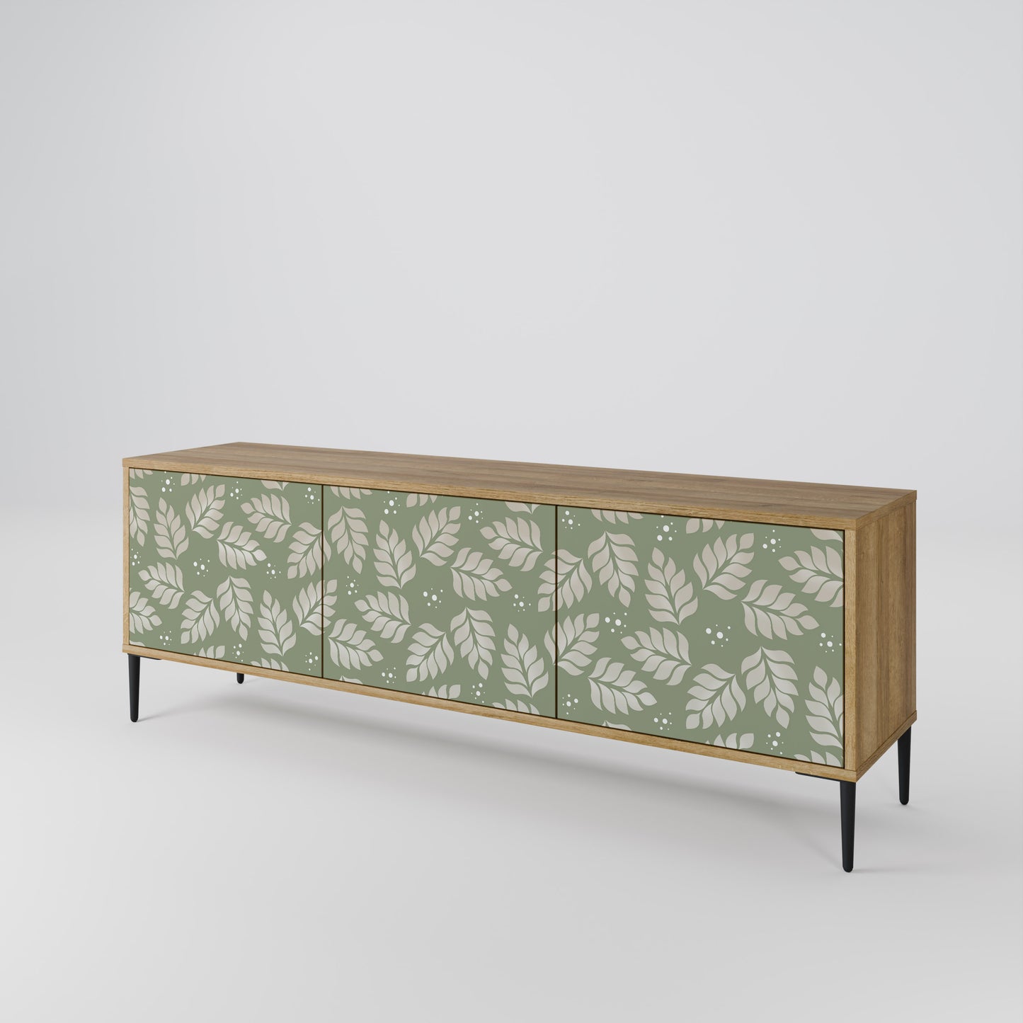 Mobile TV LEAVES ON GREEN a 3 ante effetto rovere