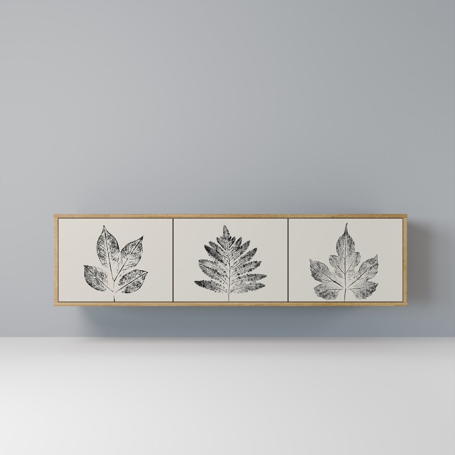 LEAFY STAMPS Mobile TV a 3 ante in effetto rovere