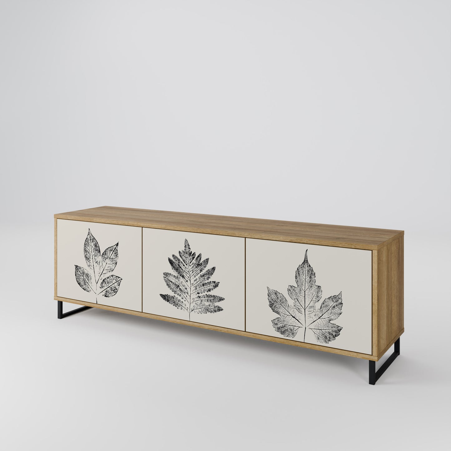 LEAFY STAMPS Mobile TV a 3 ante in effetto rovere