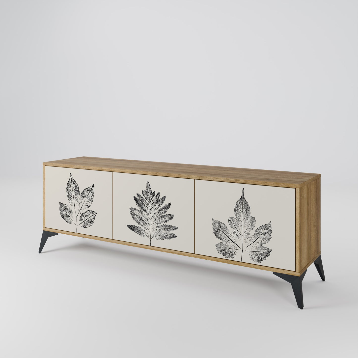 LEAFY STAMPS Mobile TV a 3 ante in effetto rovere