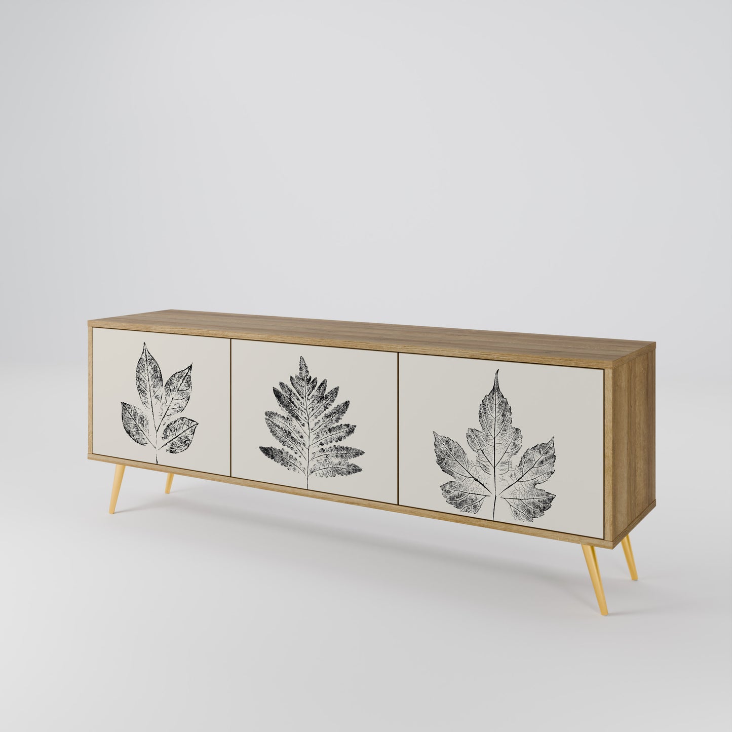 LEAFY STAMPS Mobile TV a 3 ante in effetto rovere