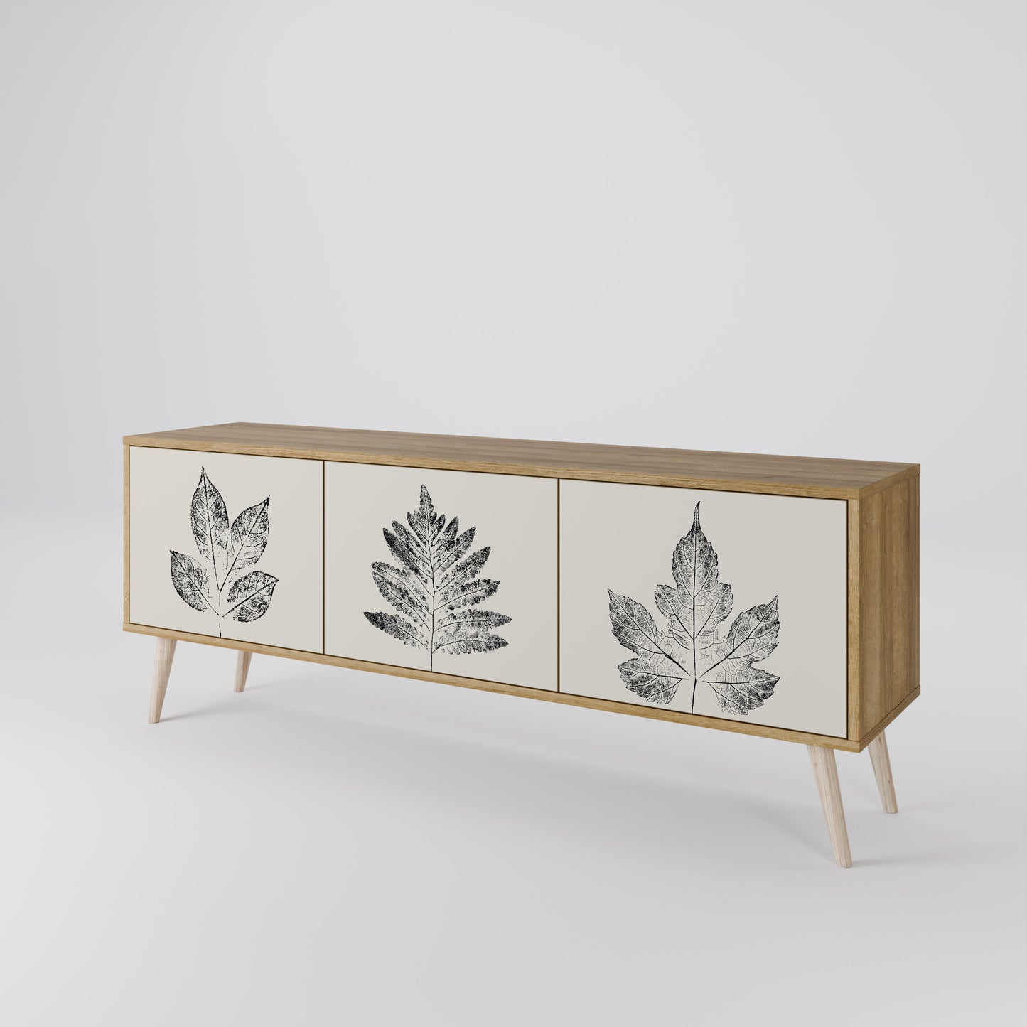 LEAFY STAMPS Mobile TV a 3 ante in effetto rovere
