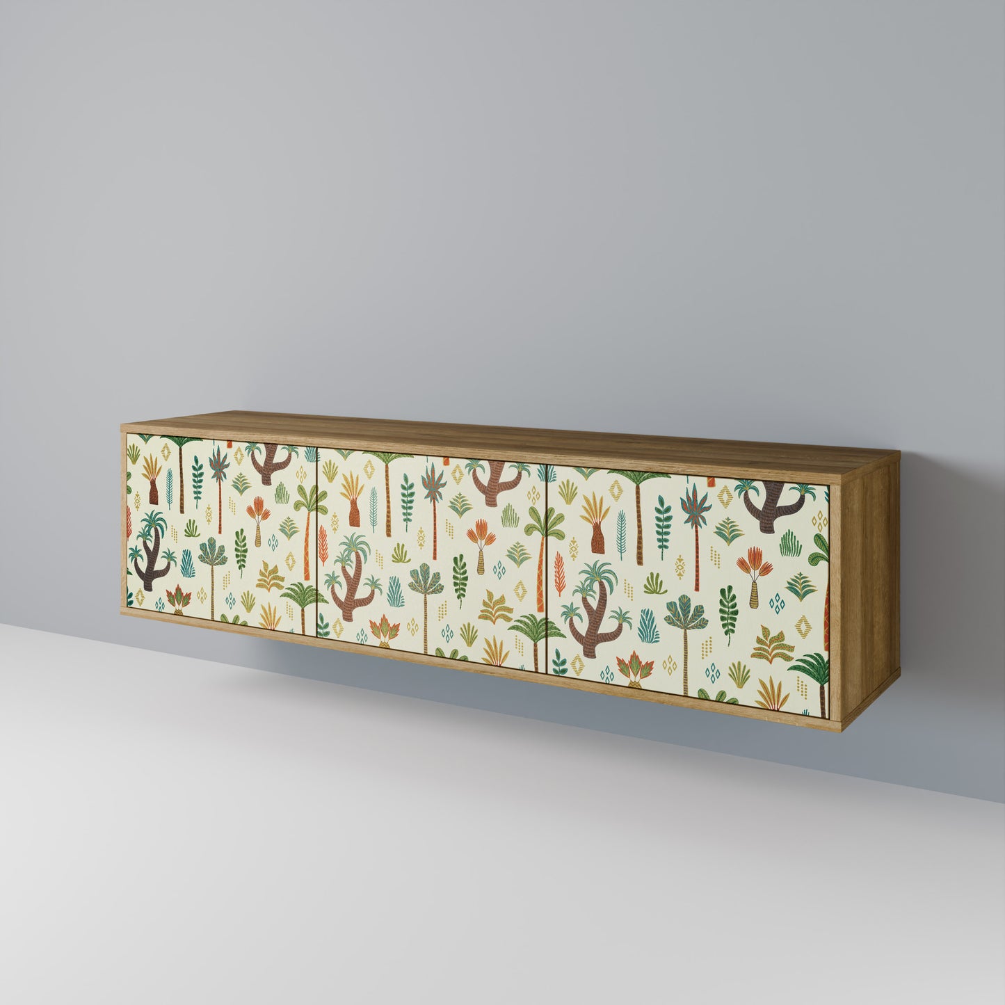 PALM SPRING Mobile TV a 3 ante in effetto rovere