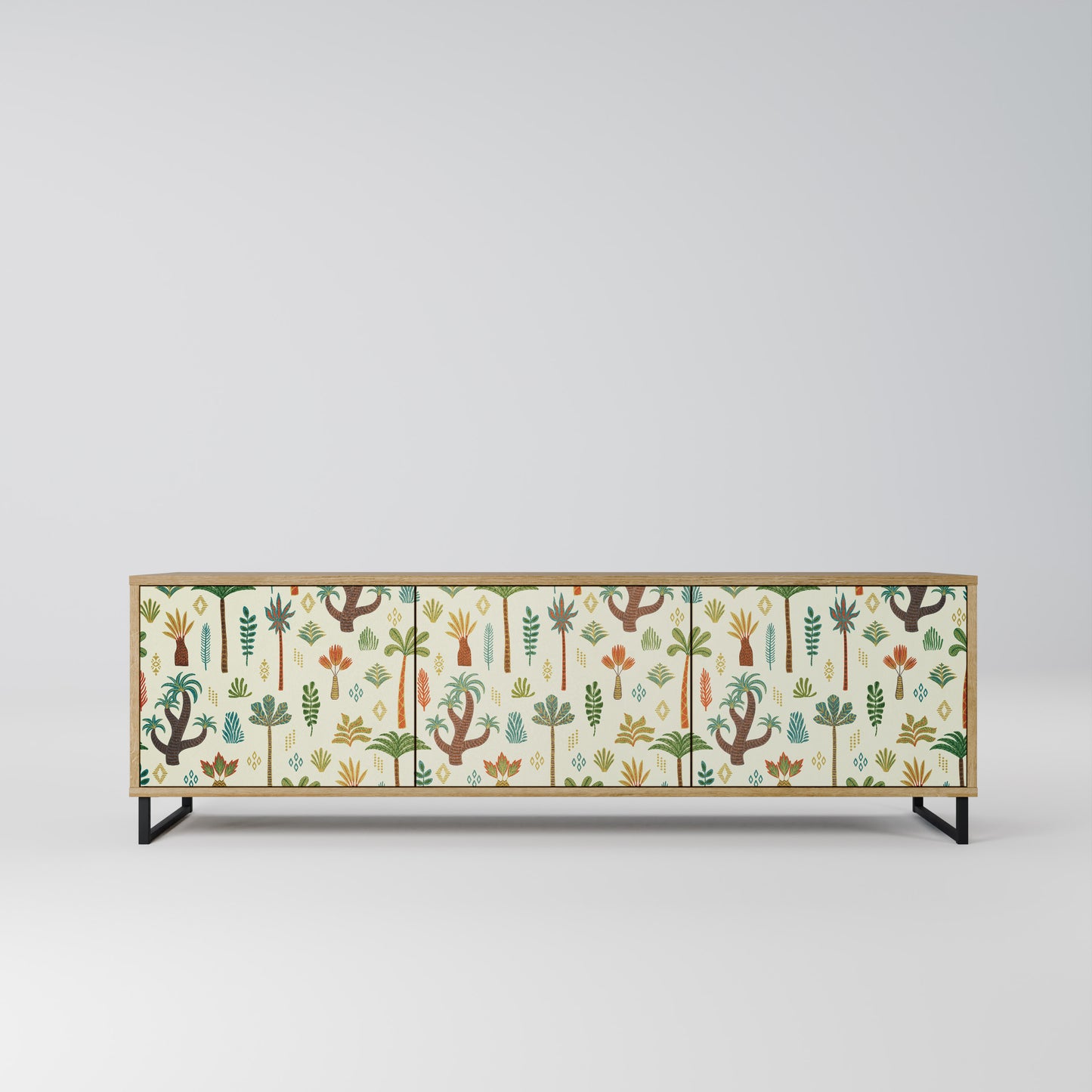 PALM SPRING Mobile TV a 3 ante in effetto rovere