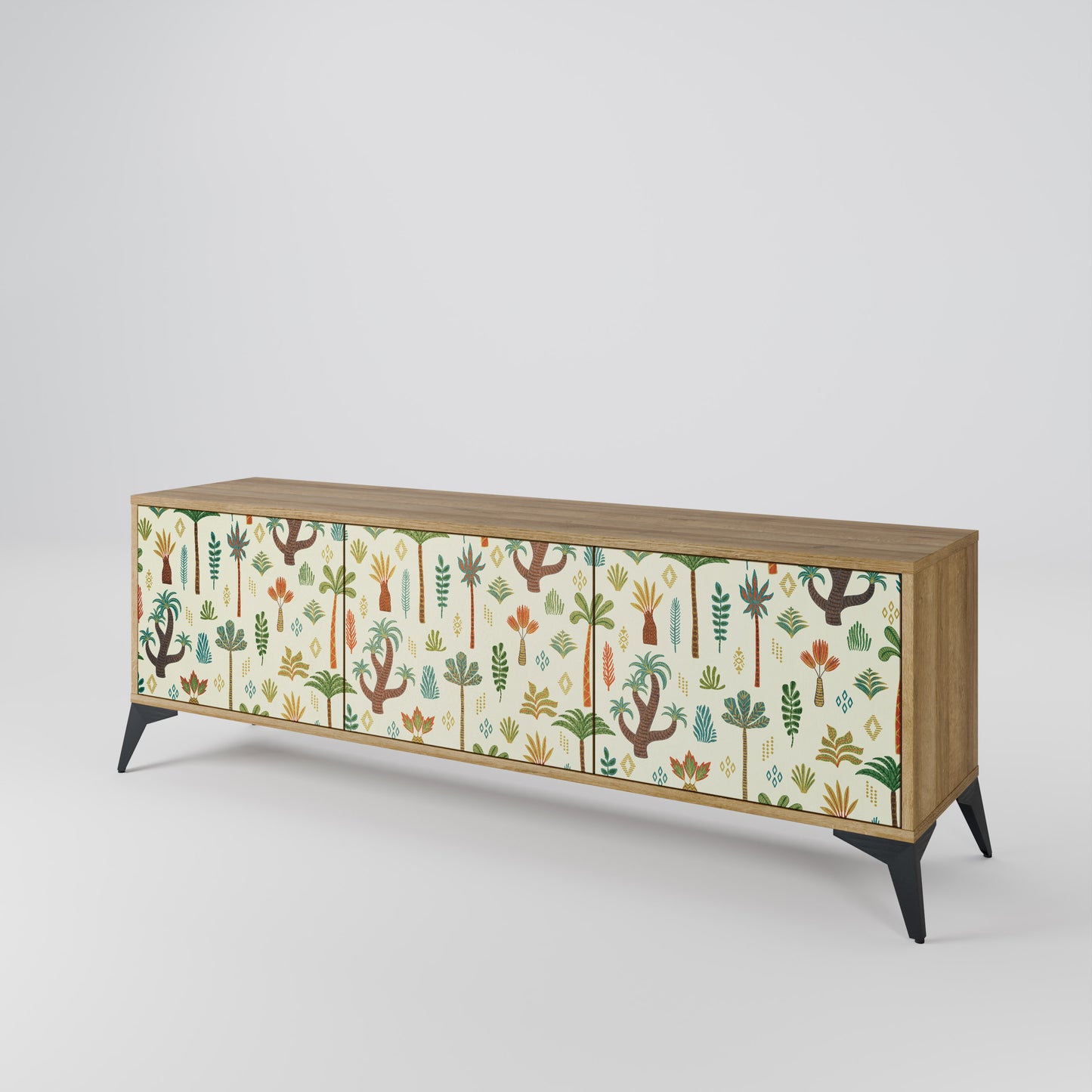 PALM SPRING Mobile TV a 3 ante in effetto rovere
