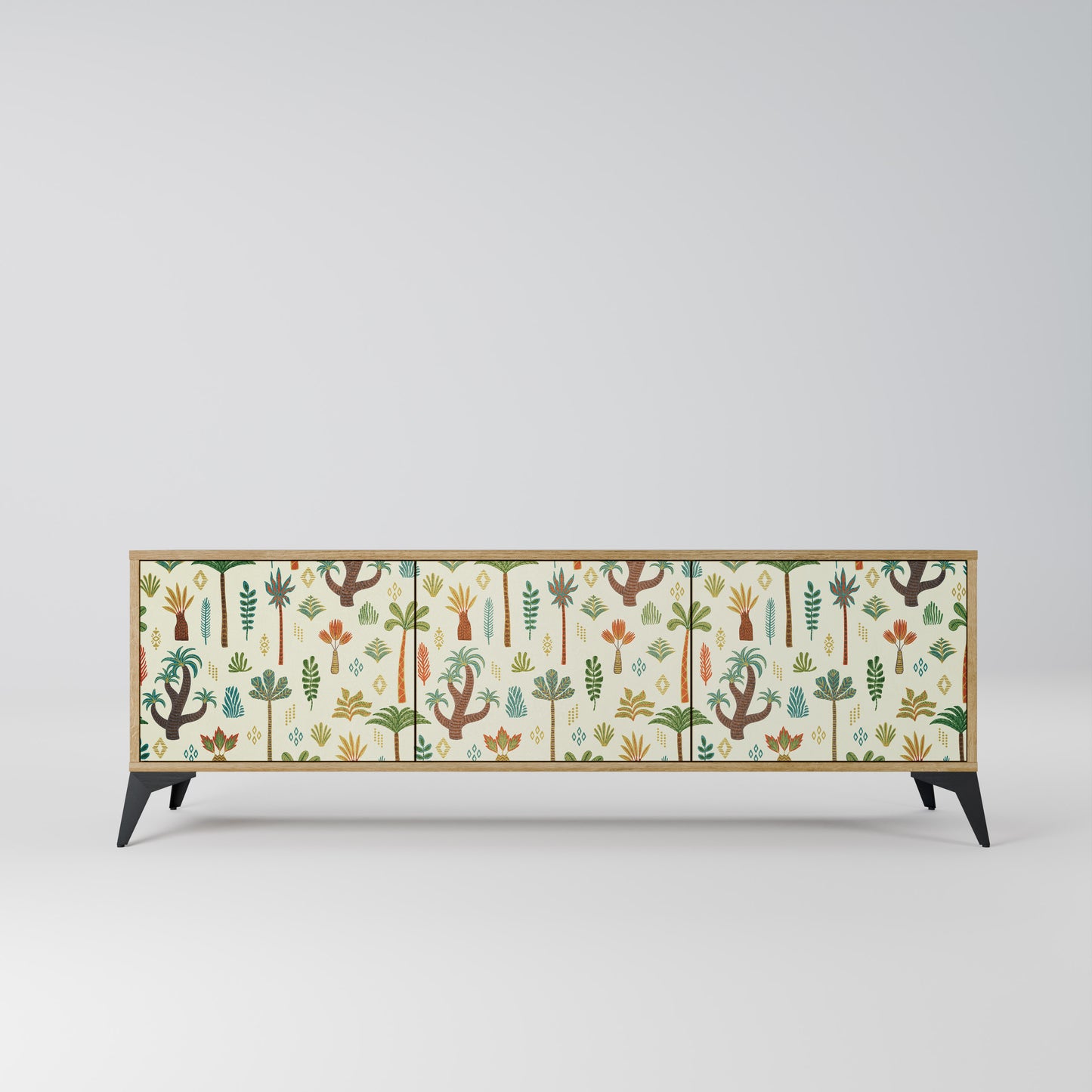 PALM SPRING Mobile TV a 3 ante in effetto rovere