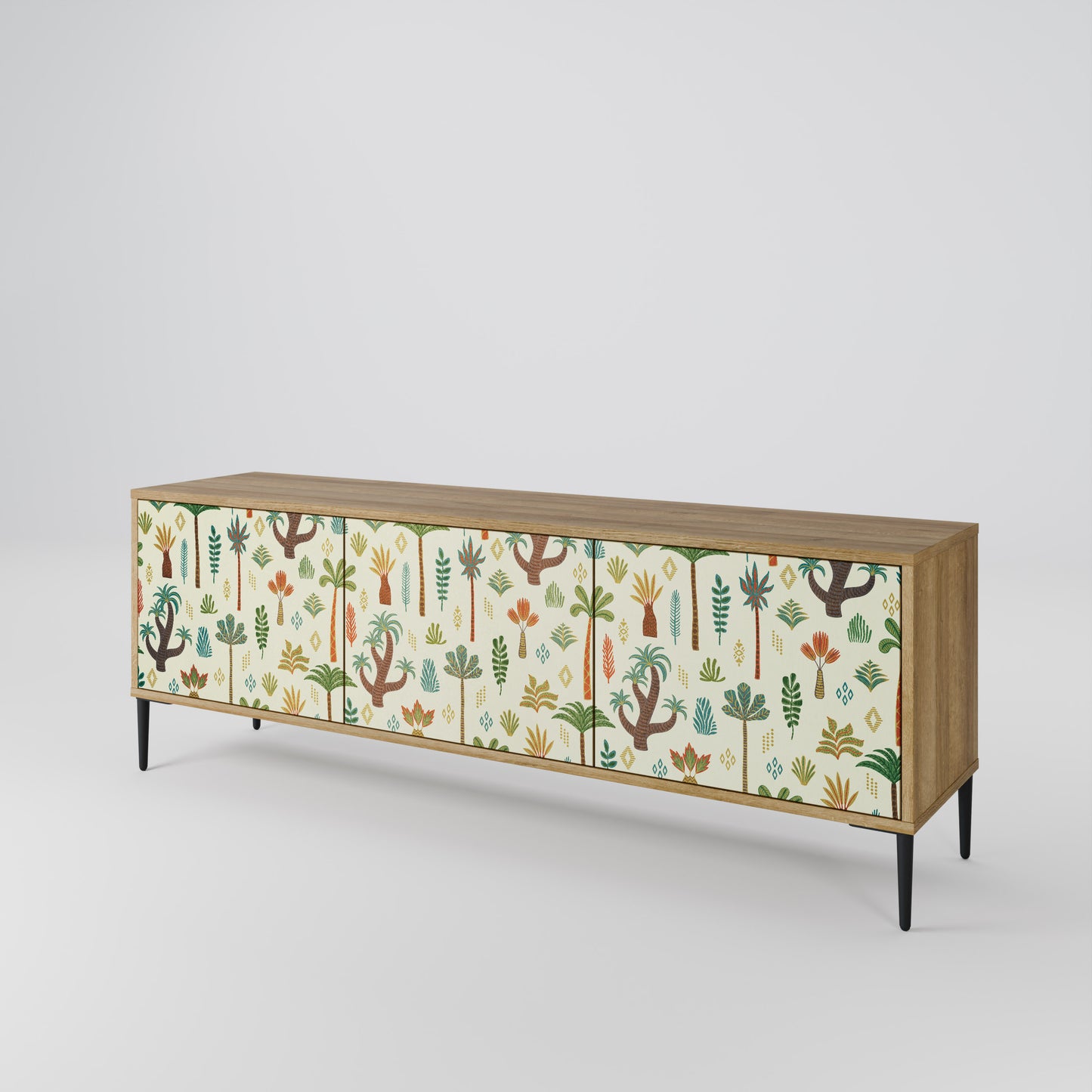 PALM SPRING Mobile TV a 3 ante in effetto rovere