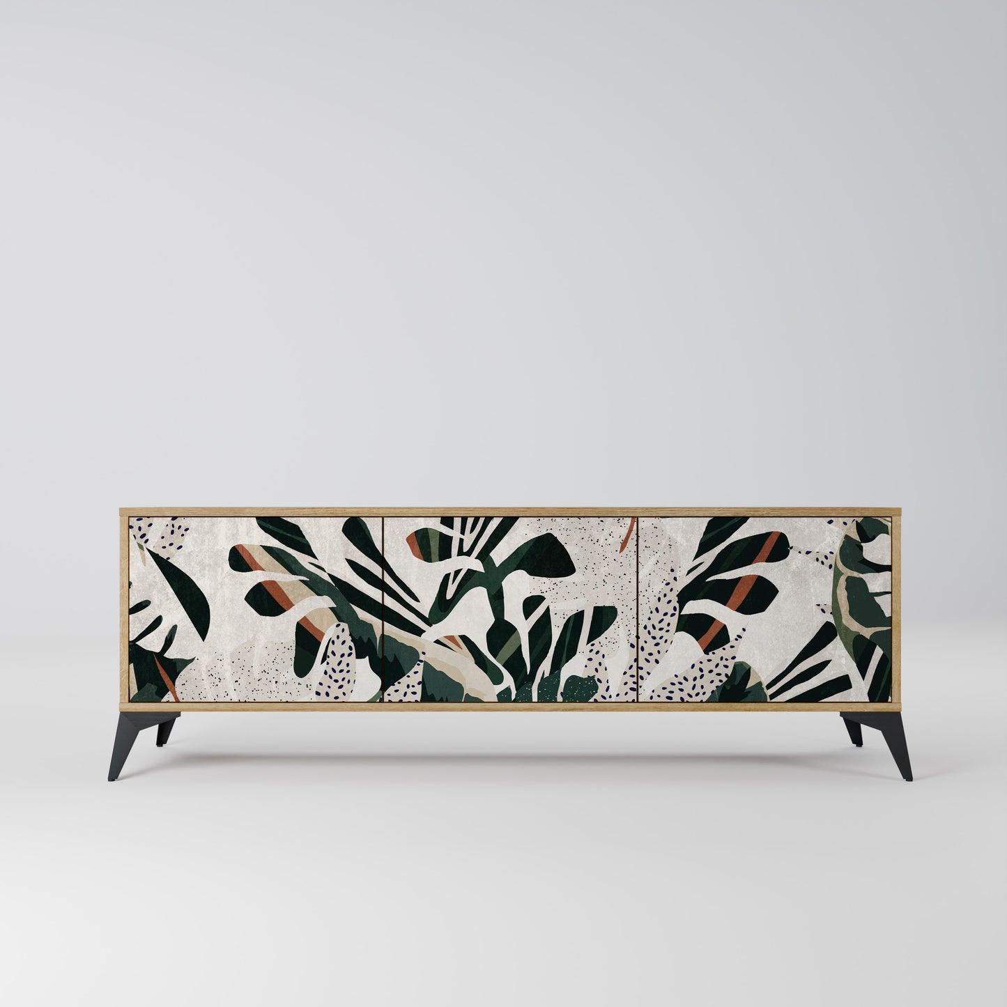 VERDURE FORMATION Mobile TV a 3 ante in effetto rovere