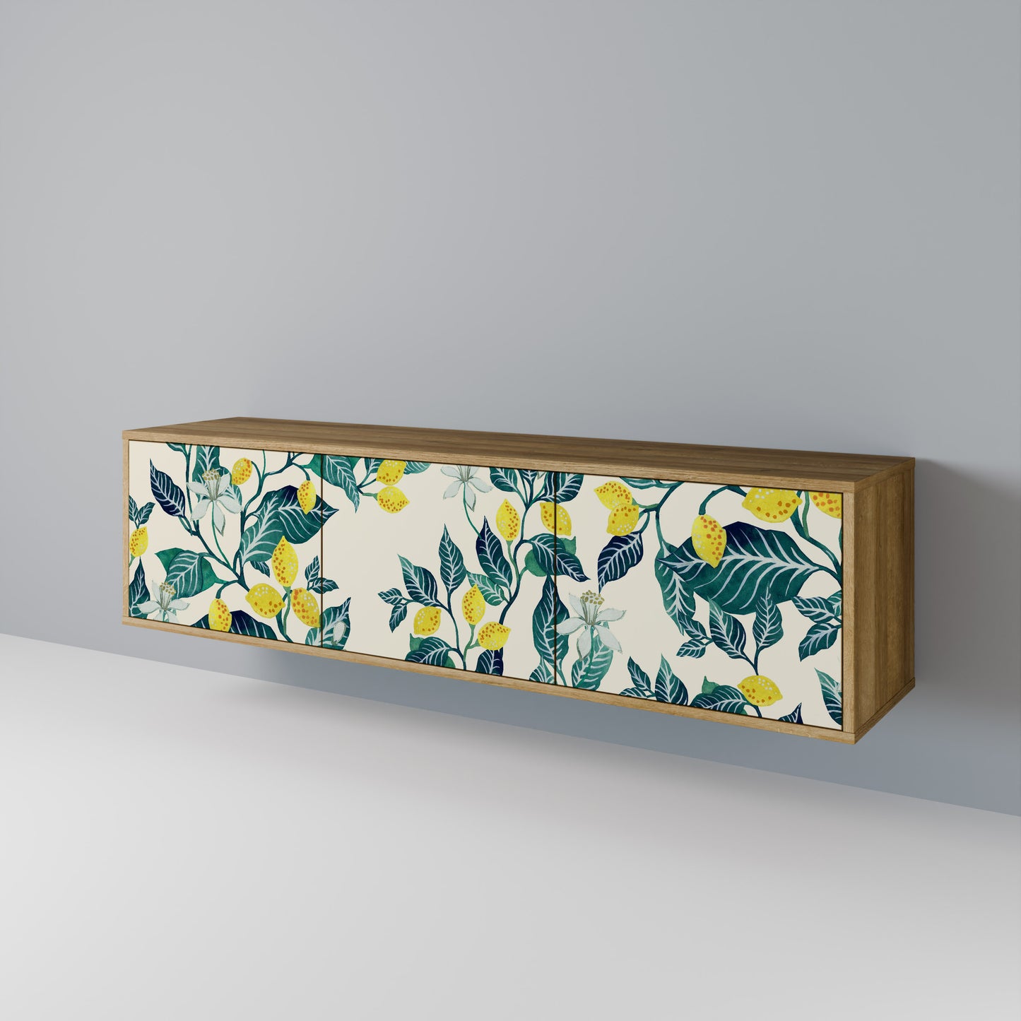 Mobile TV LEMON TREE a 3 ante effetto rovere