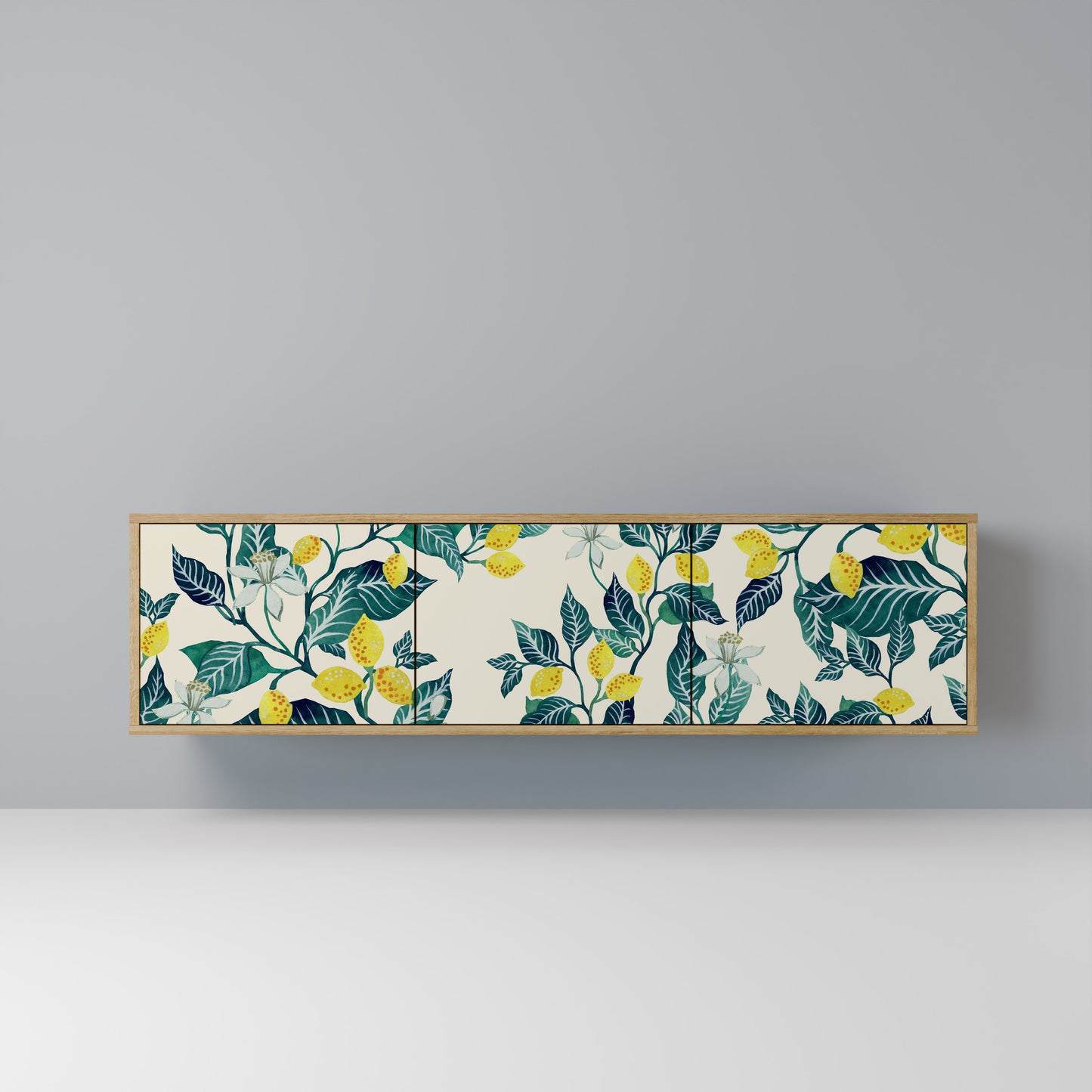Mobile TV LEMON TREE a 3 ante effetto rovere