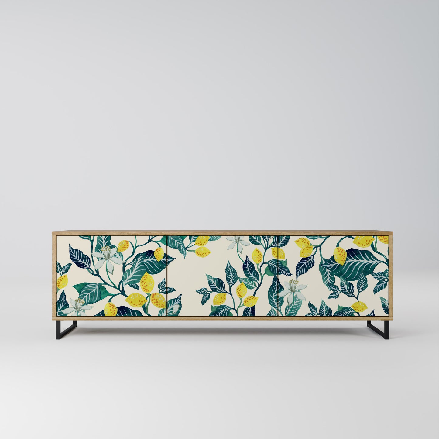 Mobile TV LEMON TREE a 3 ante effetto rovere