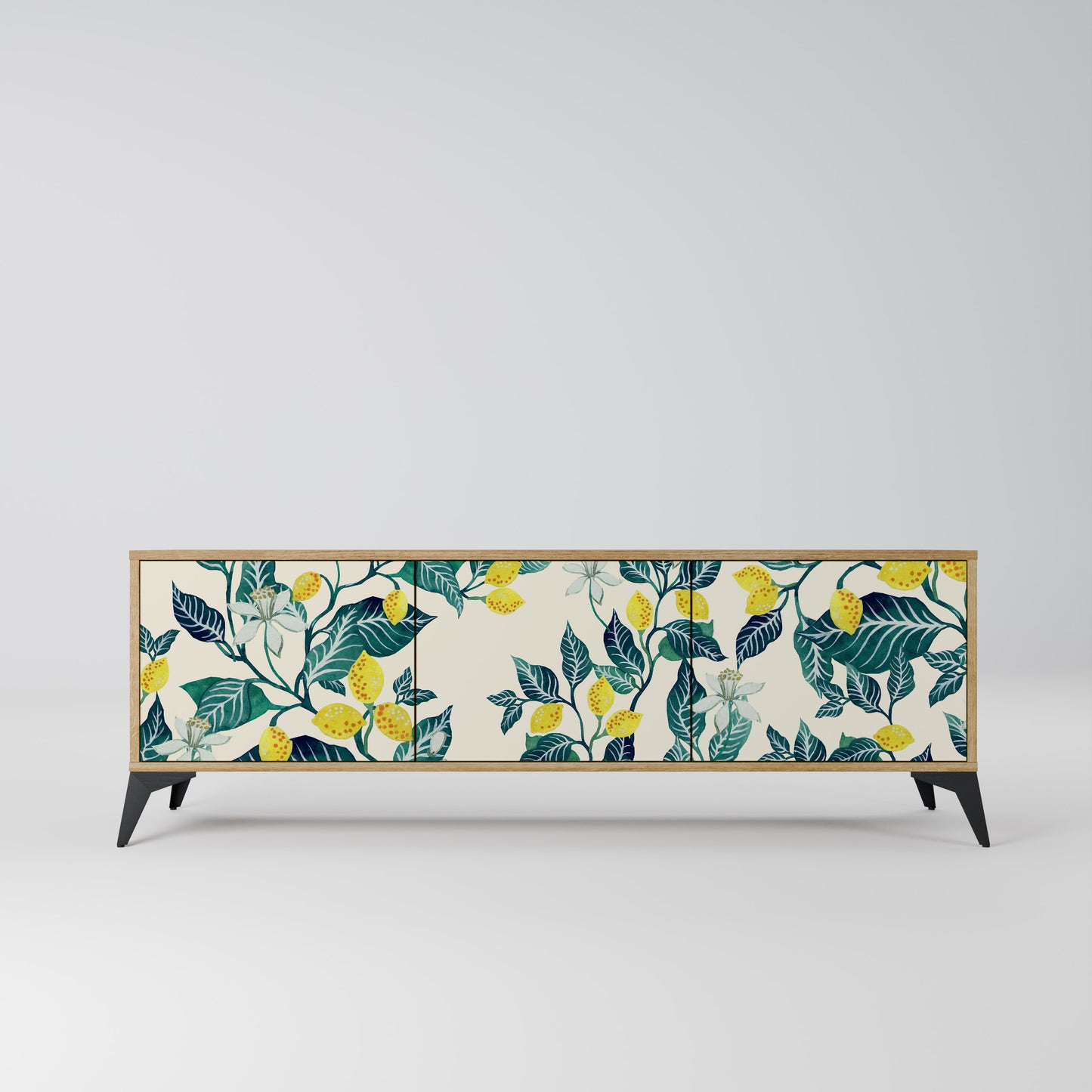 Mobile TV LEMON TREE a 3 ante effetto rovere