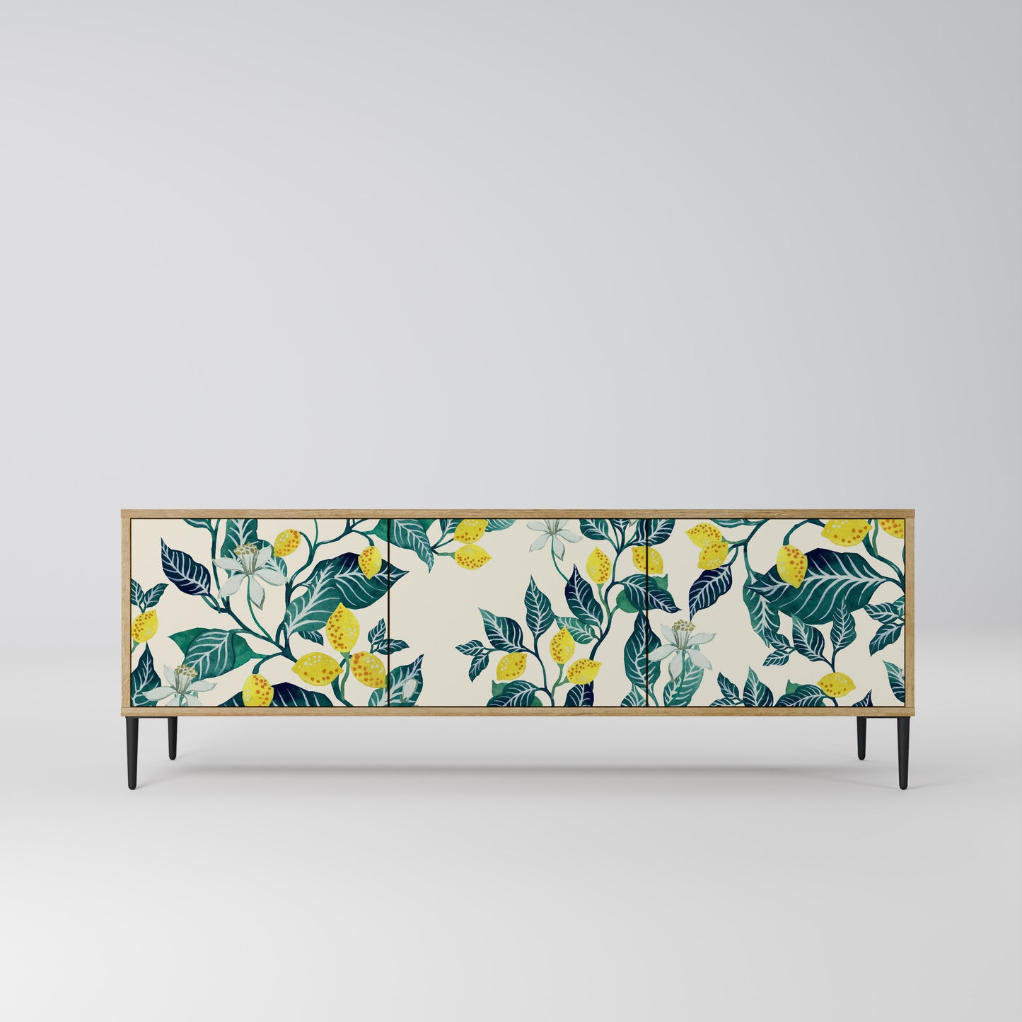 Mobile TV LEMON TREE a 3 ante effetto rovere