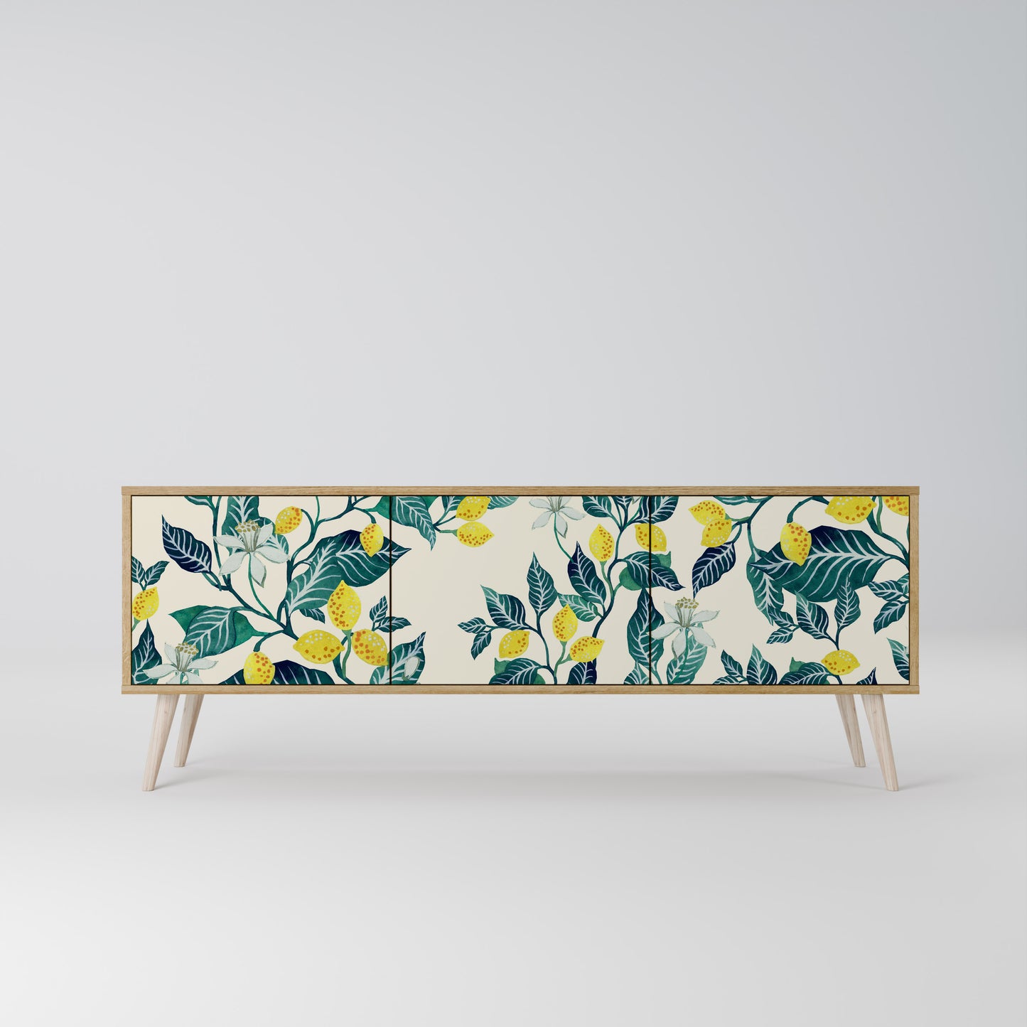 Mobile TV LEMON TREE a 3 ante effetto rovere