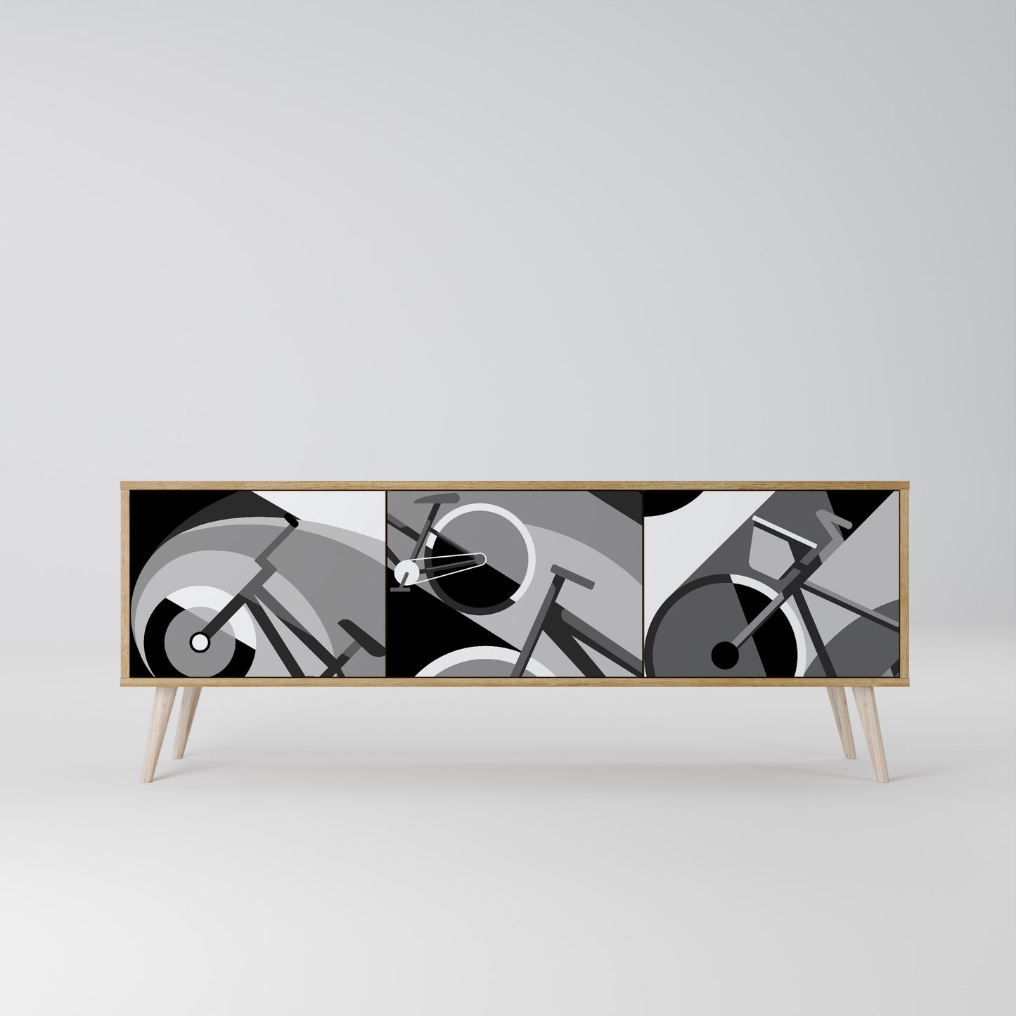 Mobile TV BIKE ENERGY a 3 ante effetto rovere