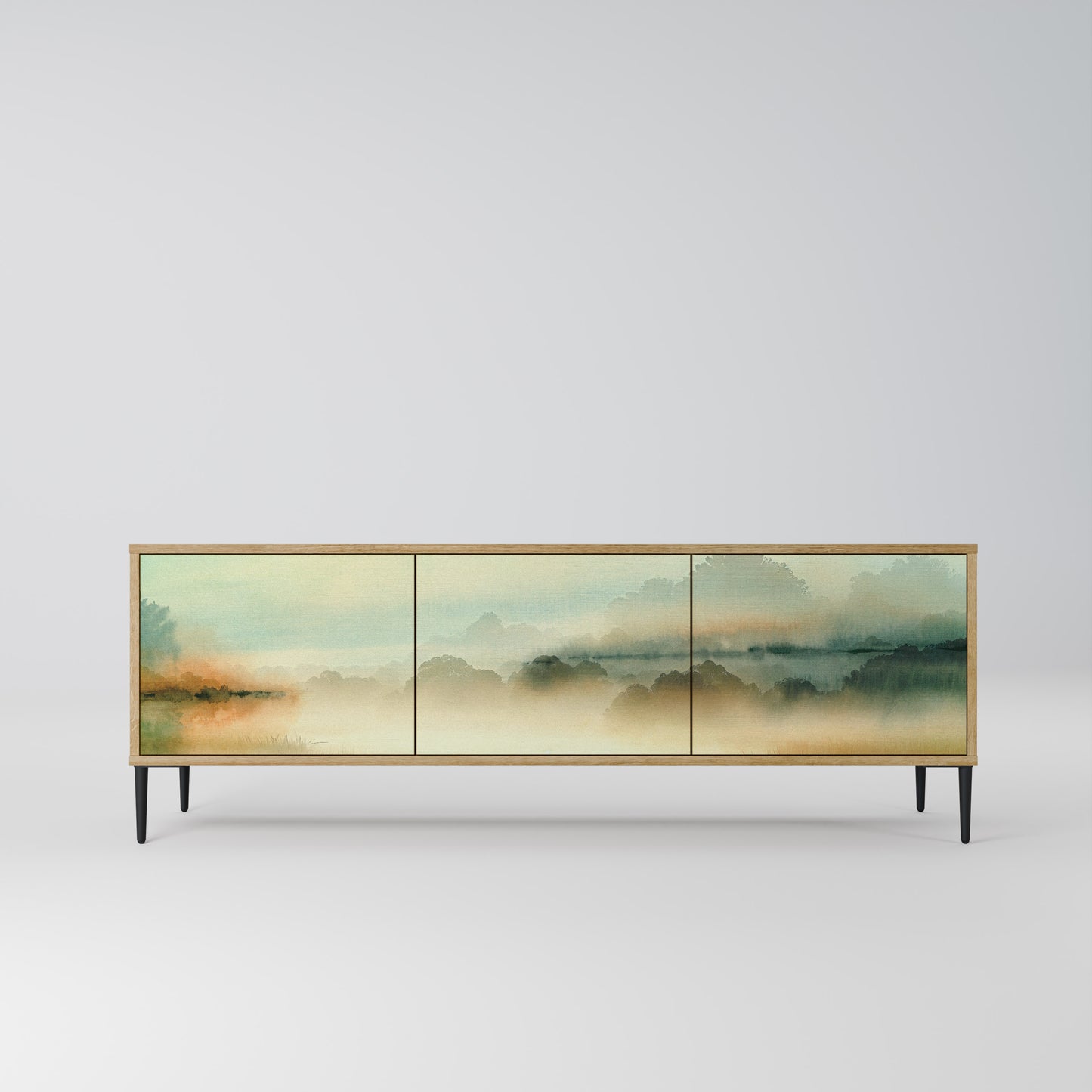 Mobile TV MORNING BY THE LAKE a 3 ante effetto rovere