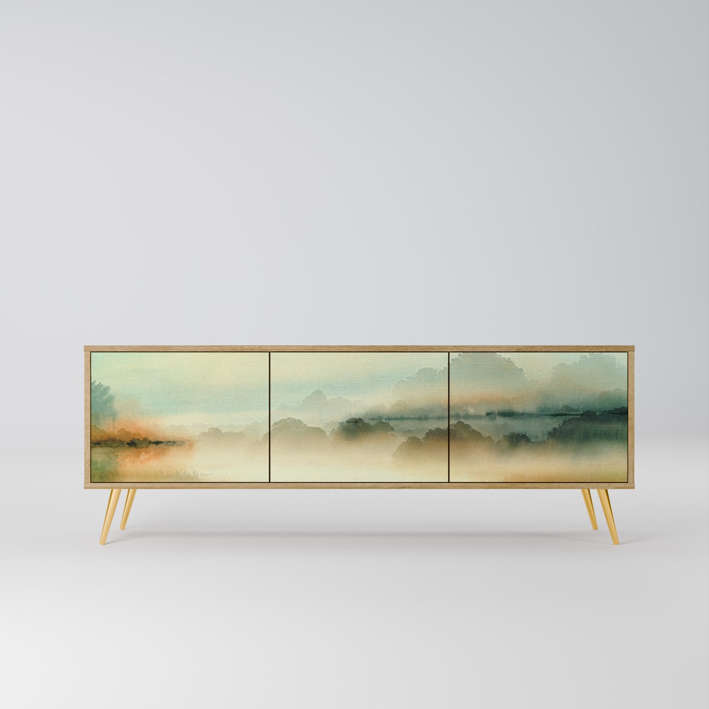 Mobile TV MORNING BY THE LAKE a 3 ante effetto rovere