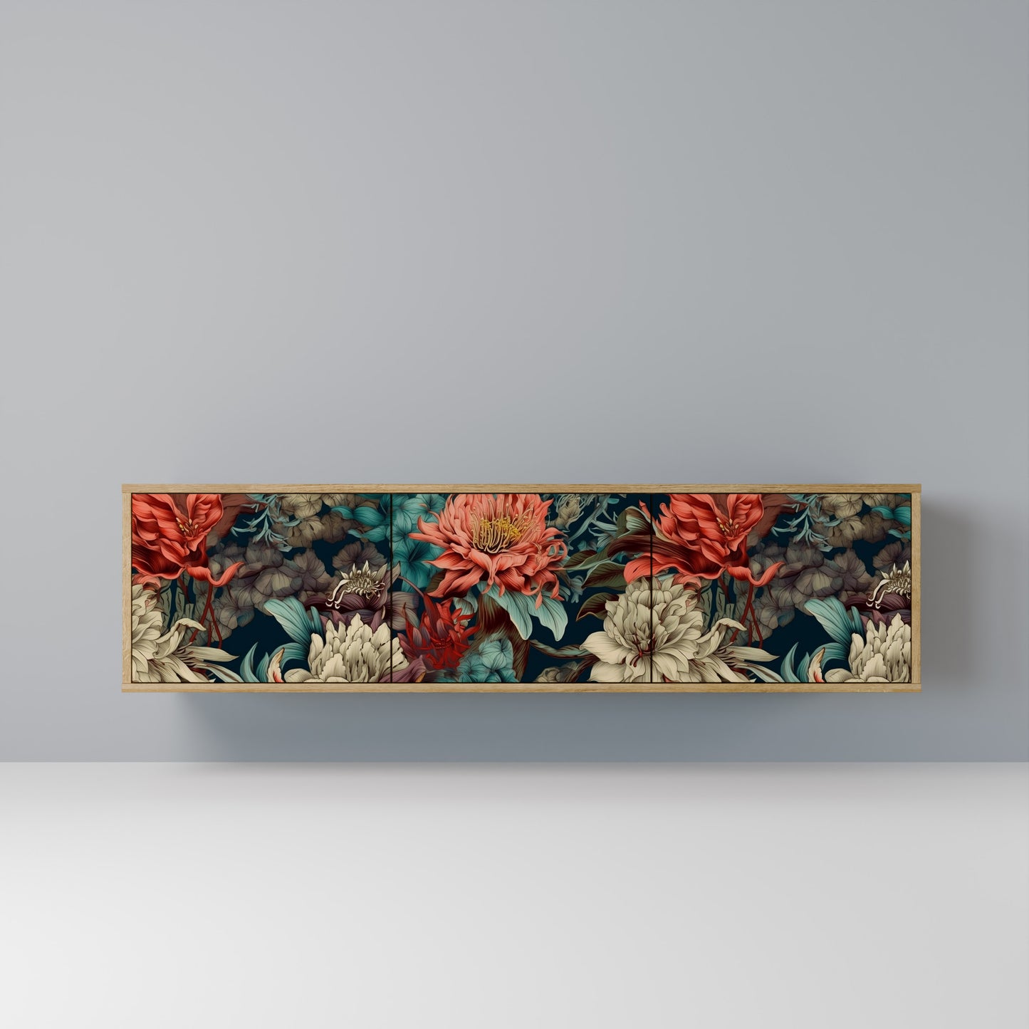Mobile TV SPROUTING GRACE a 3 ante effetto rovere