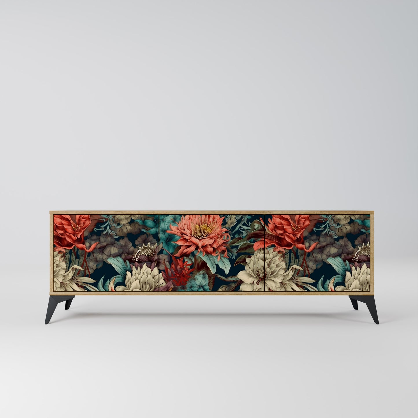 Mobile TV SPROUTING GRACE a 3 ante effetto rovere