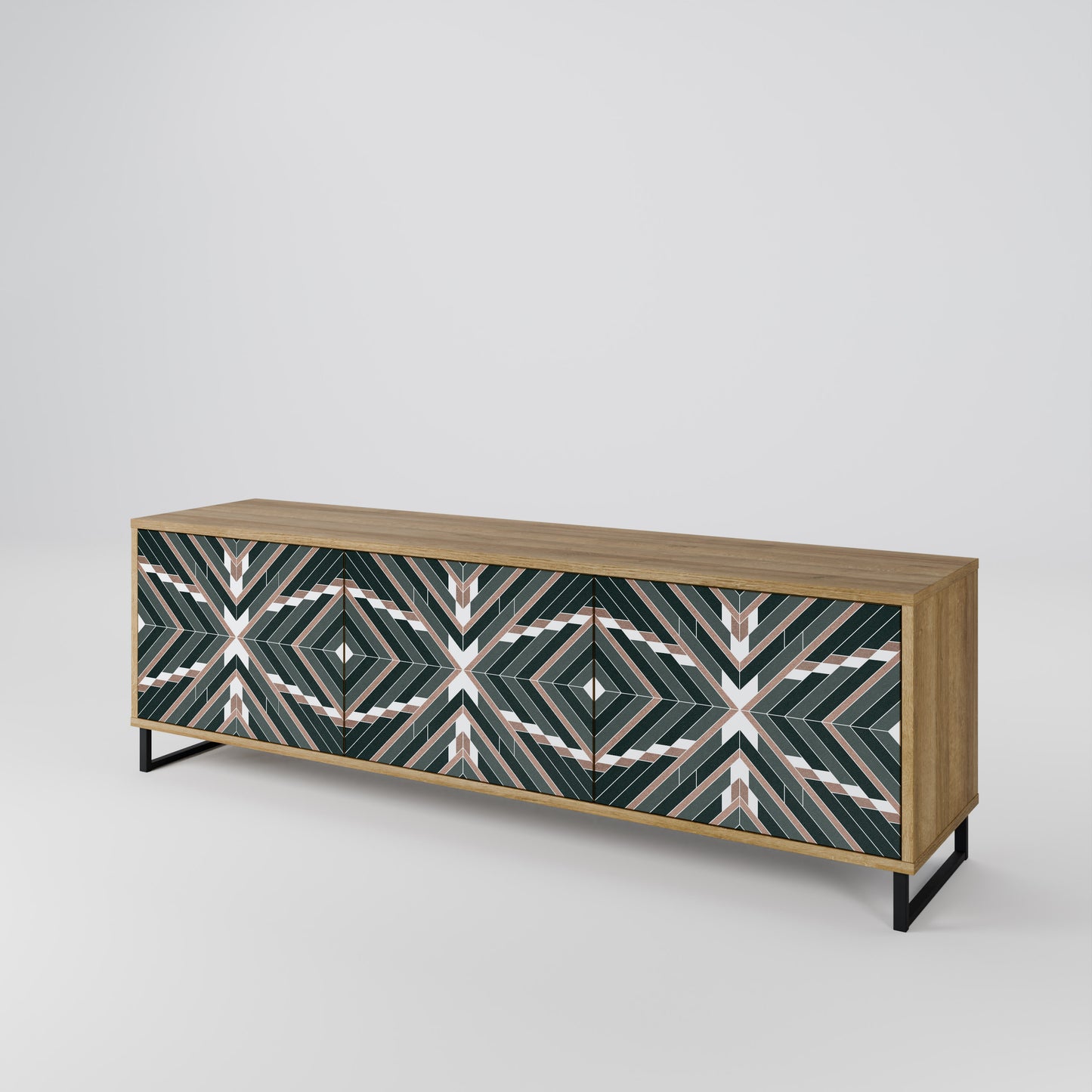 Mobile TV DIMENSION DELIGHTS a 3 ante in effetto rovere
