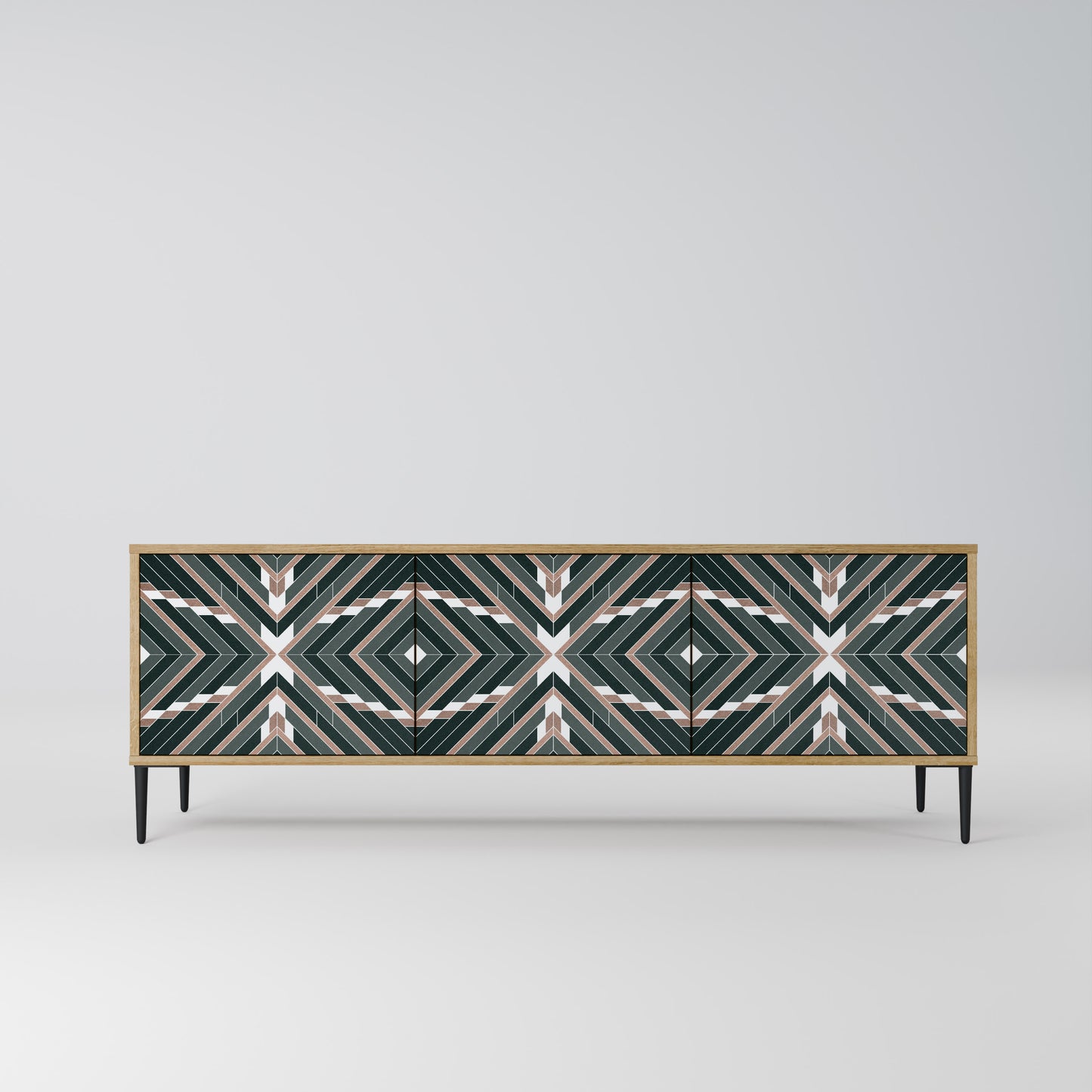 Mobile TV DIMENSION DELIGHTS a 3 ante in effetto rovere